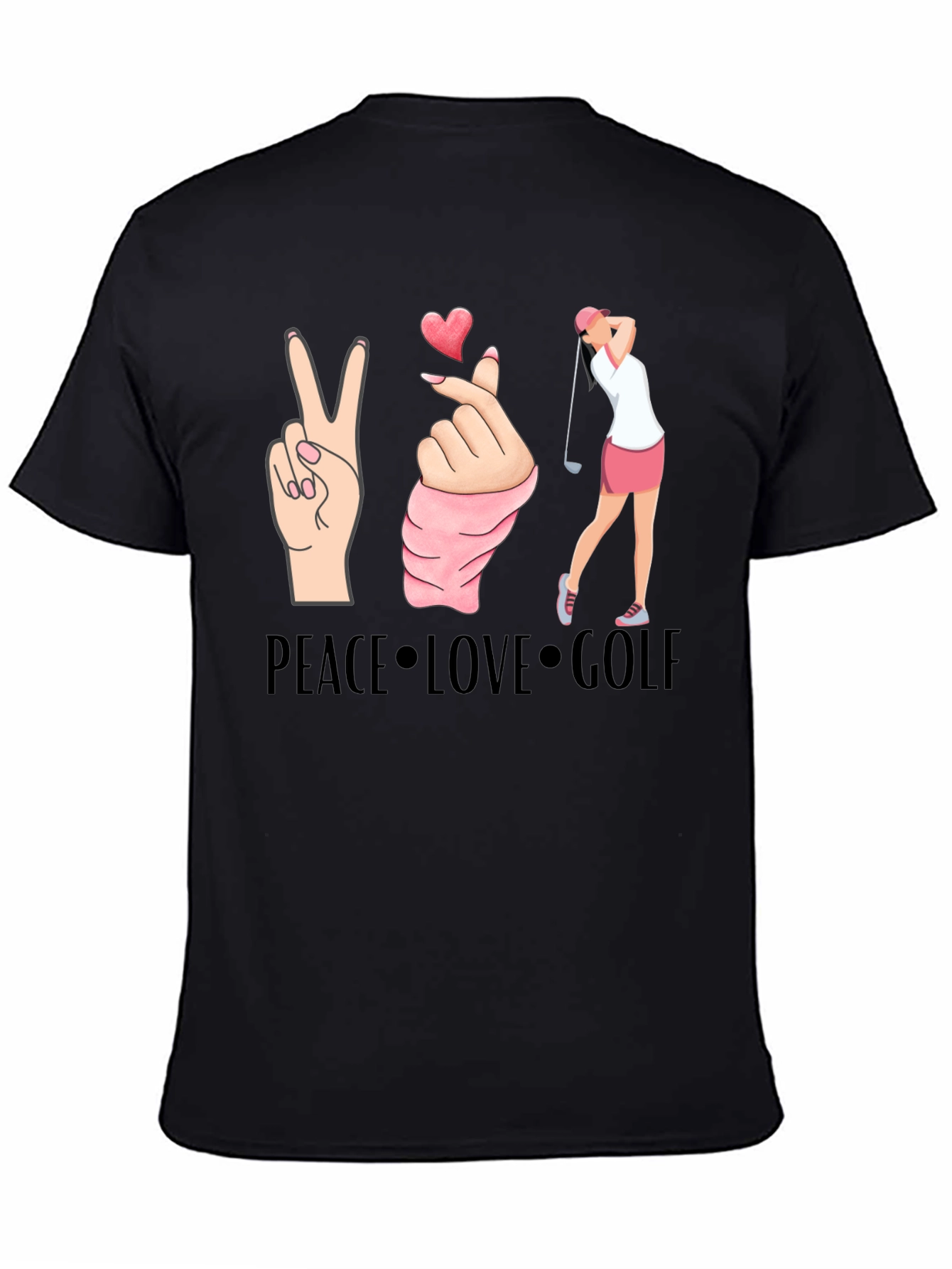 Peace Love Golf T-Shirt