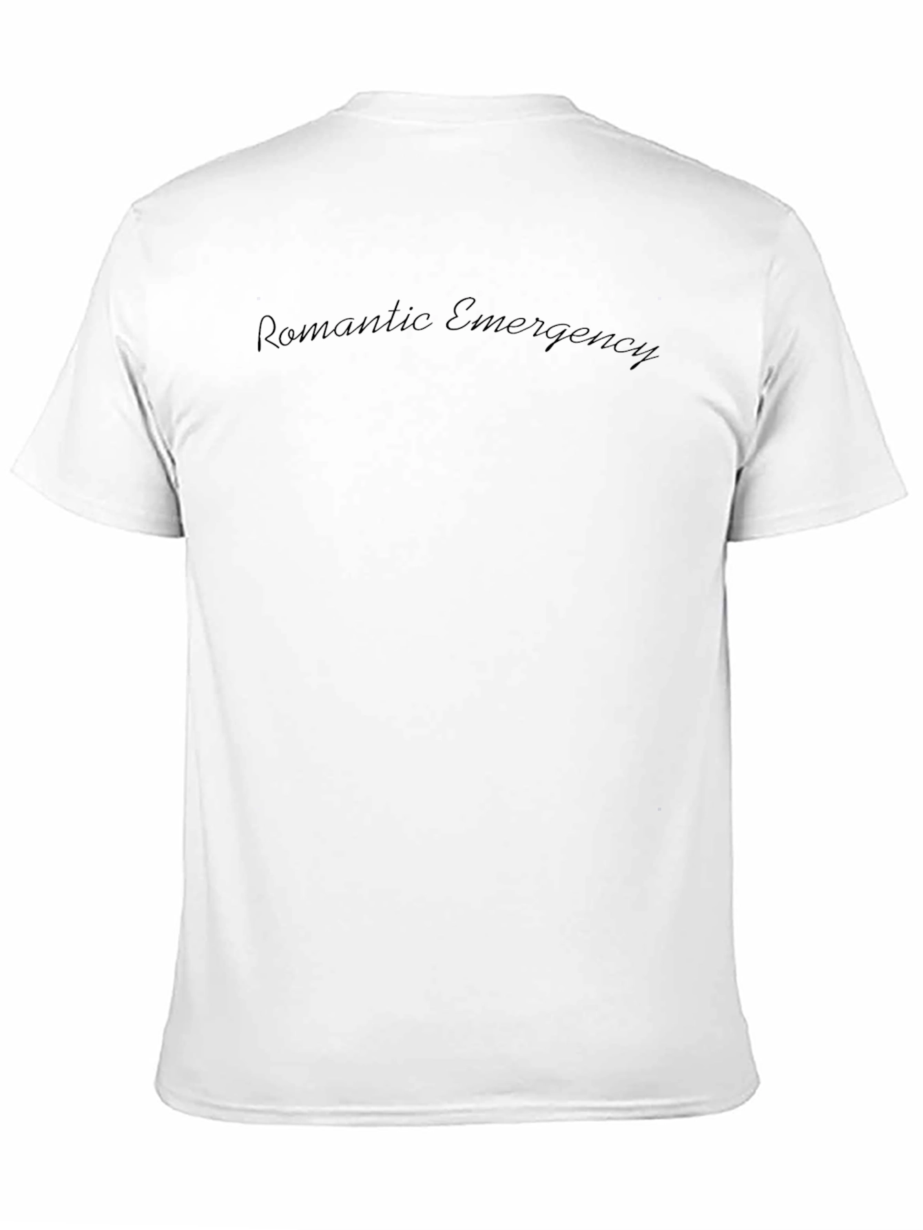 Romantic Emergency Black Graphic Tee