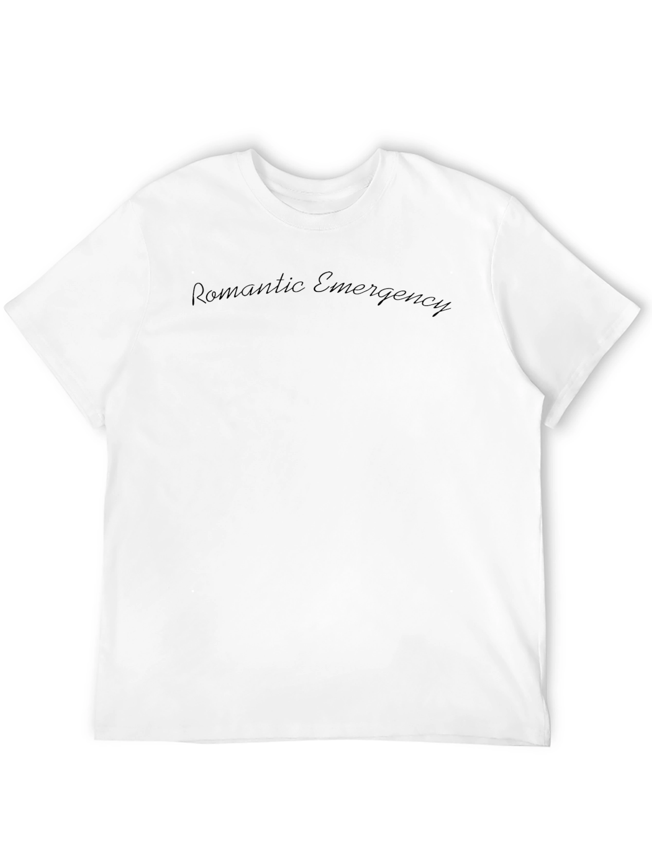 Romantic Emergency Black Graphic Tee