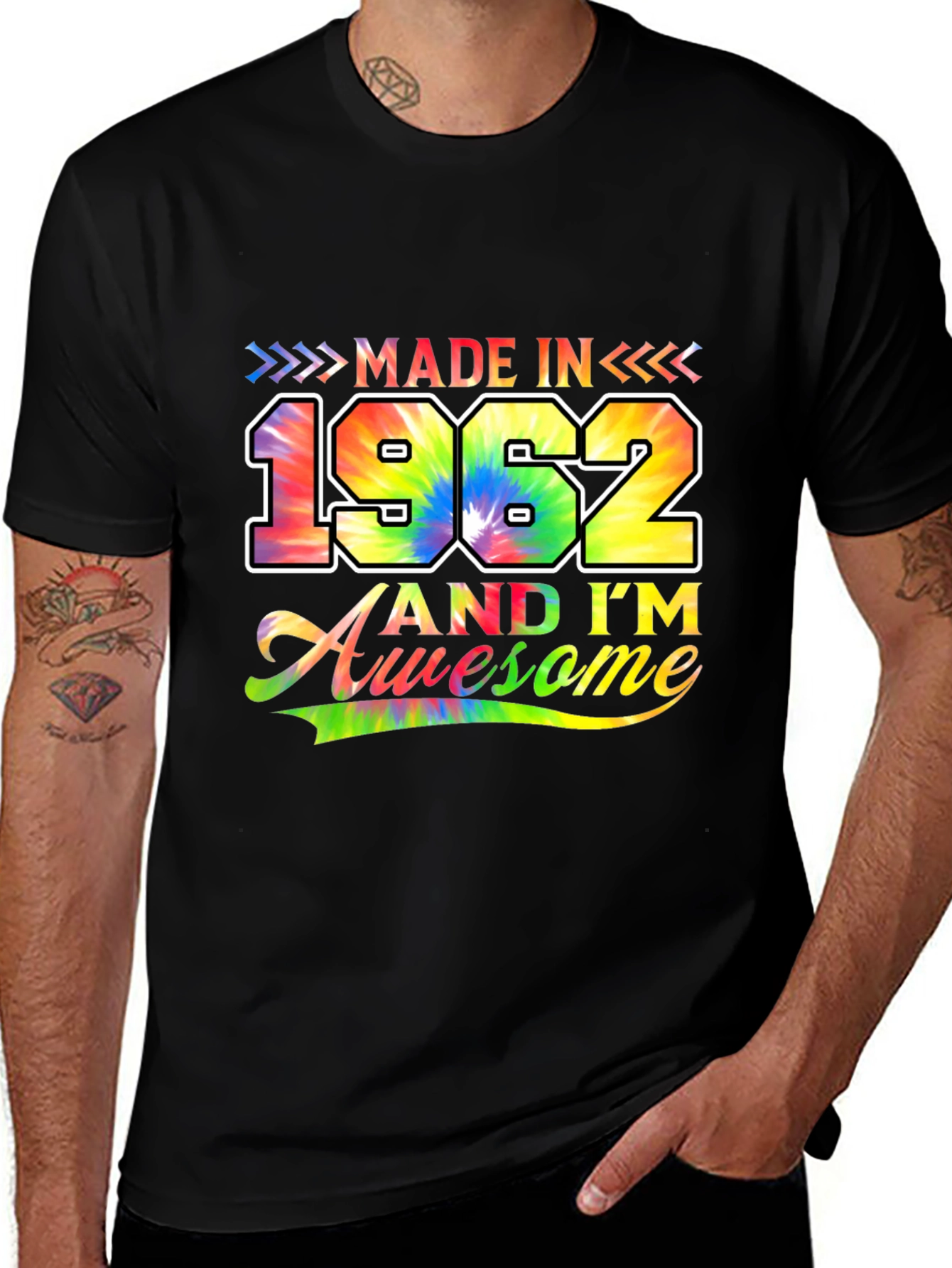 Made in 1962 Awesome Graphic T-Shirt