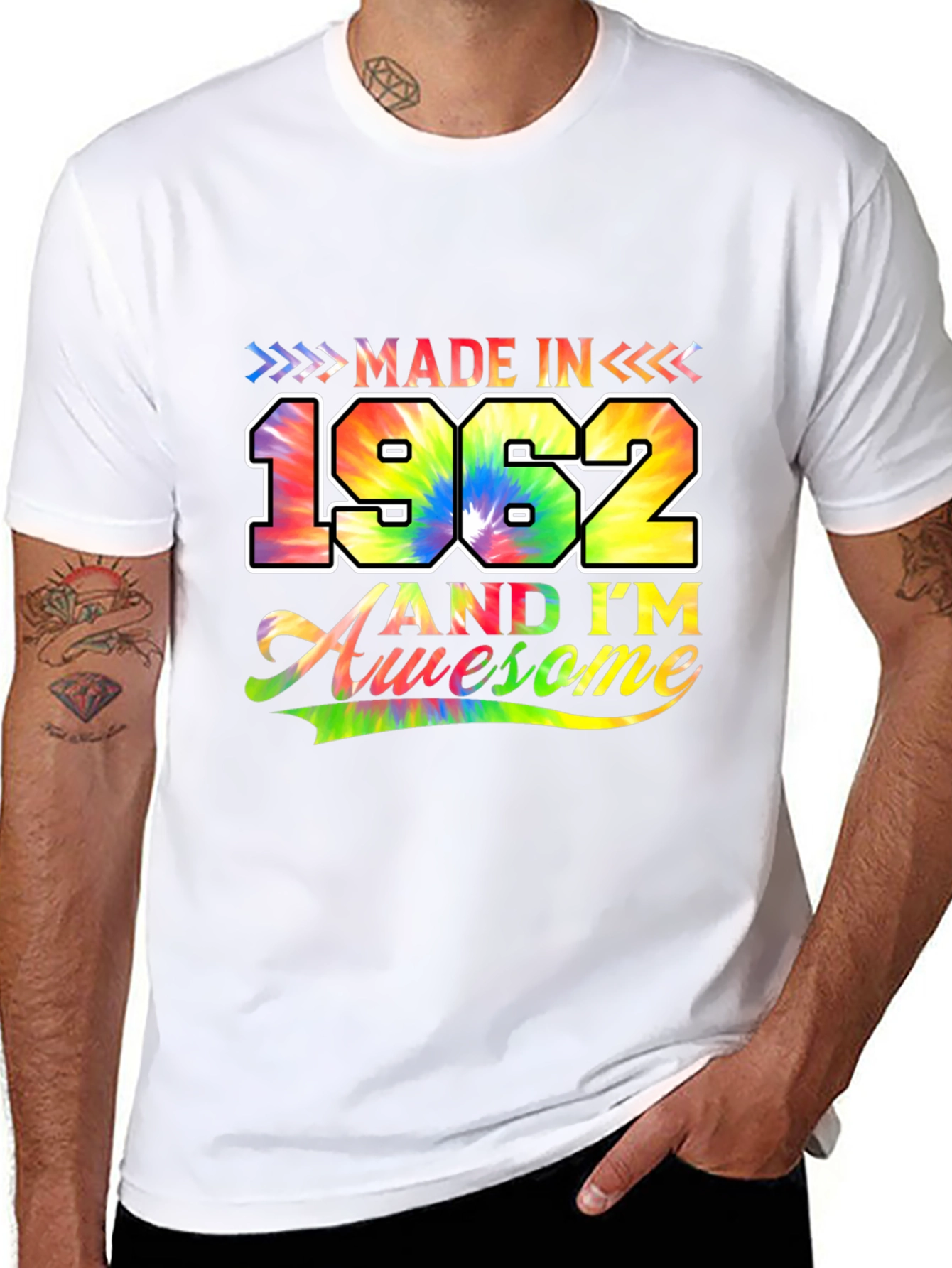 Made in 1962 Awesome Graphic T-Shirt