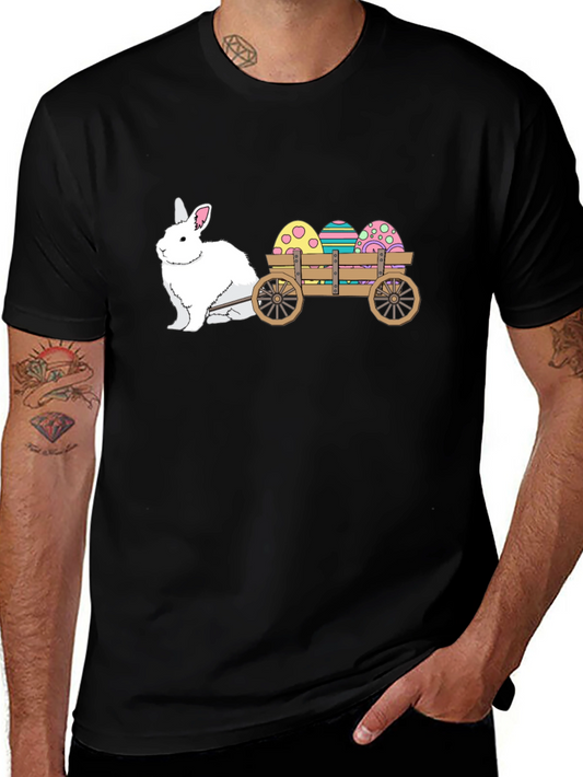 Easter Bunny Cart T-Shirt