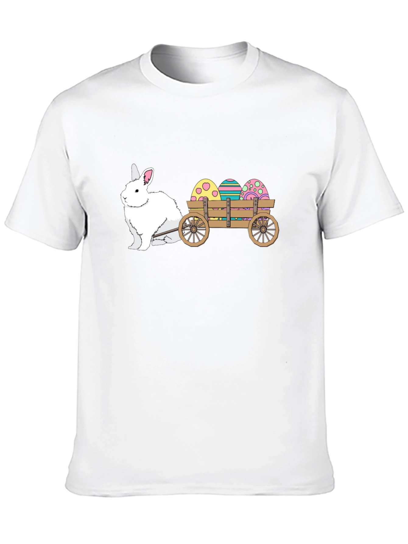 Easter Bunny Cart T-Shirt