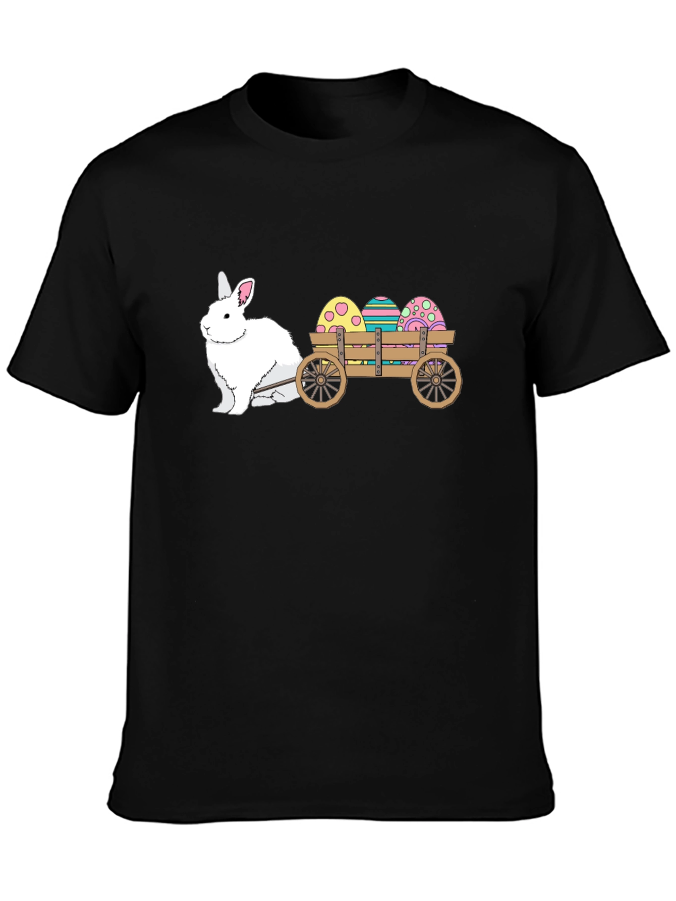 Easter Bunny Cart T-Shirt