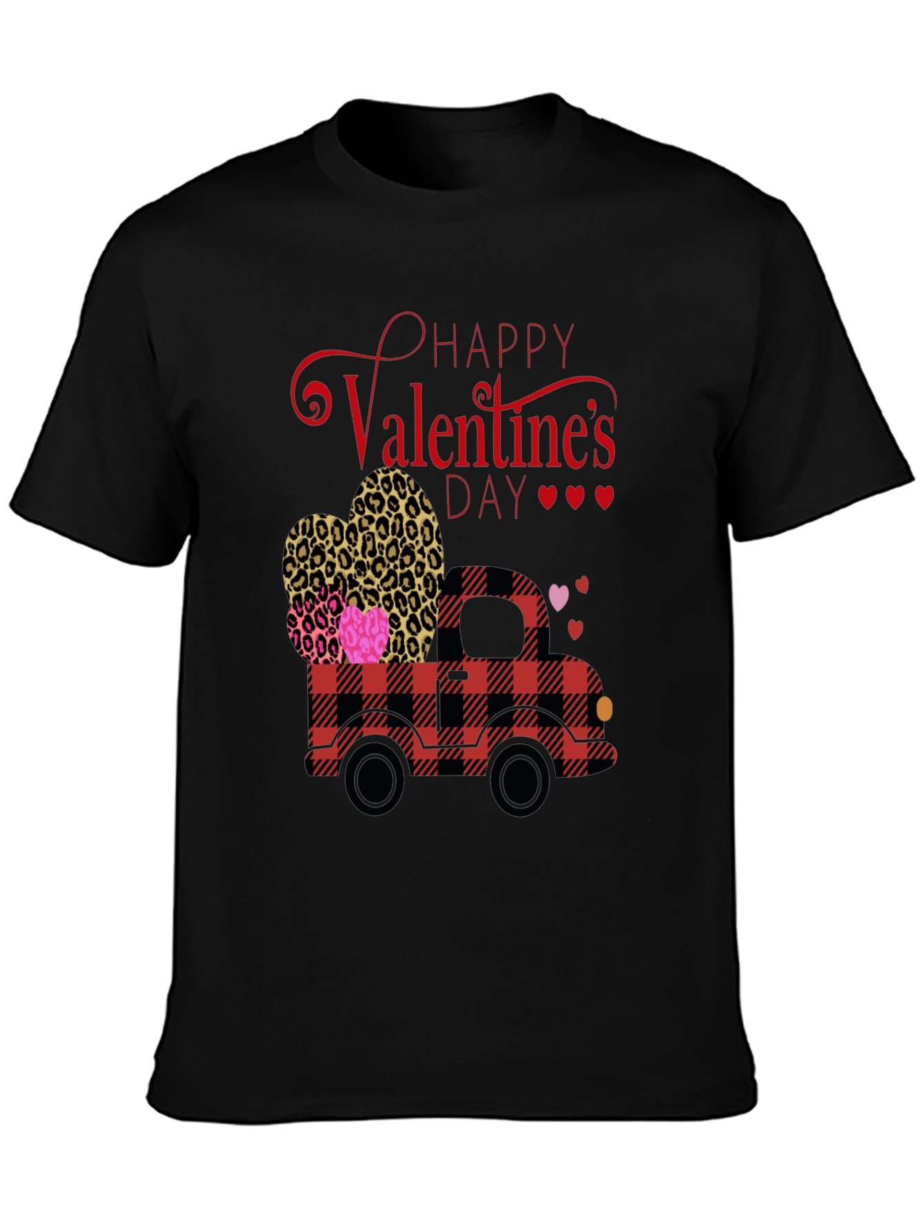 Valentines Day Truck Graphic Tee