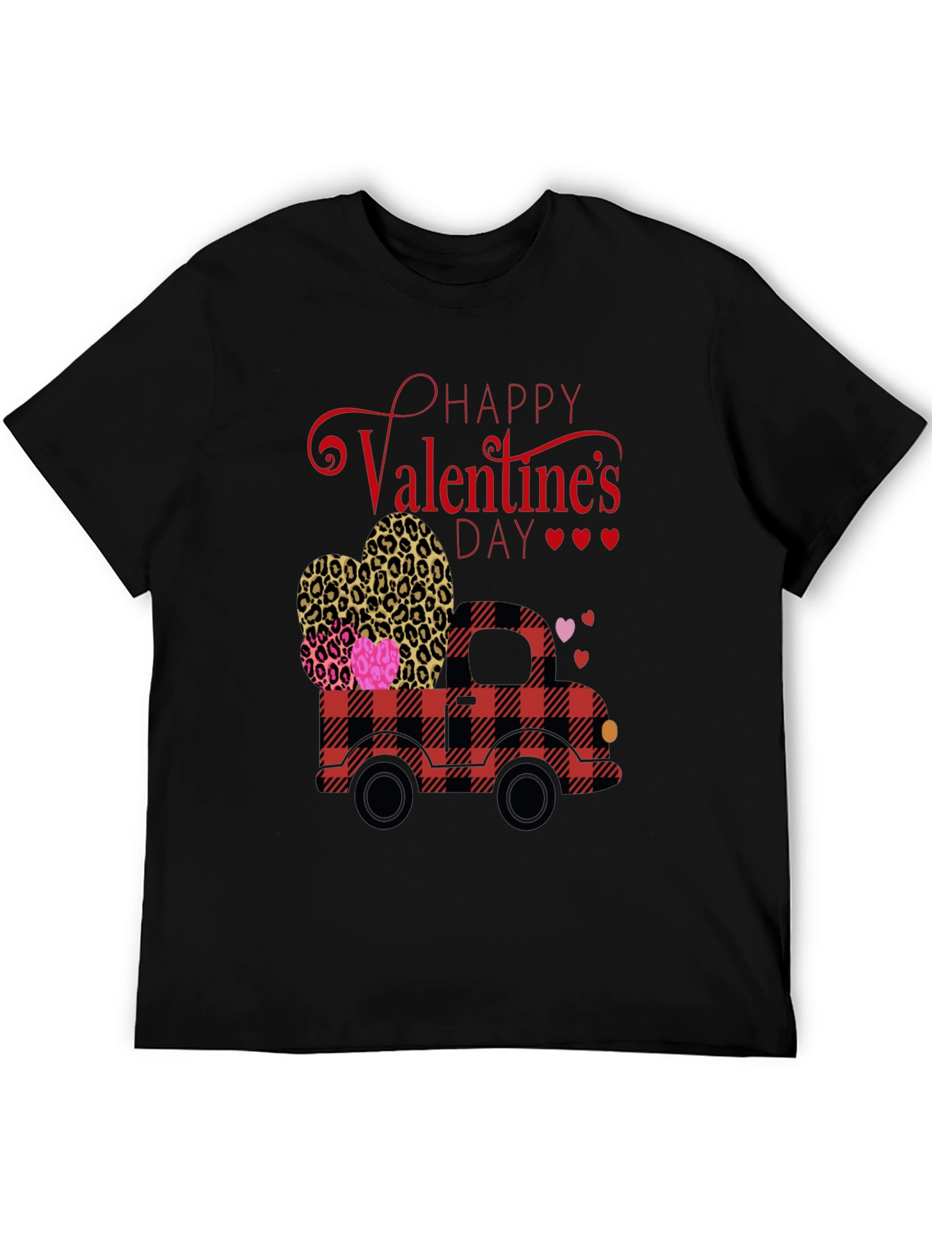 Valentines Day Truck Graphic Tee
