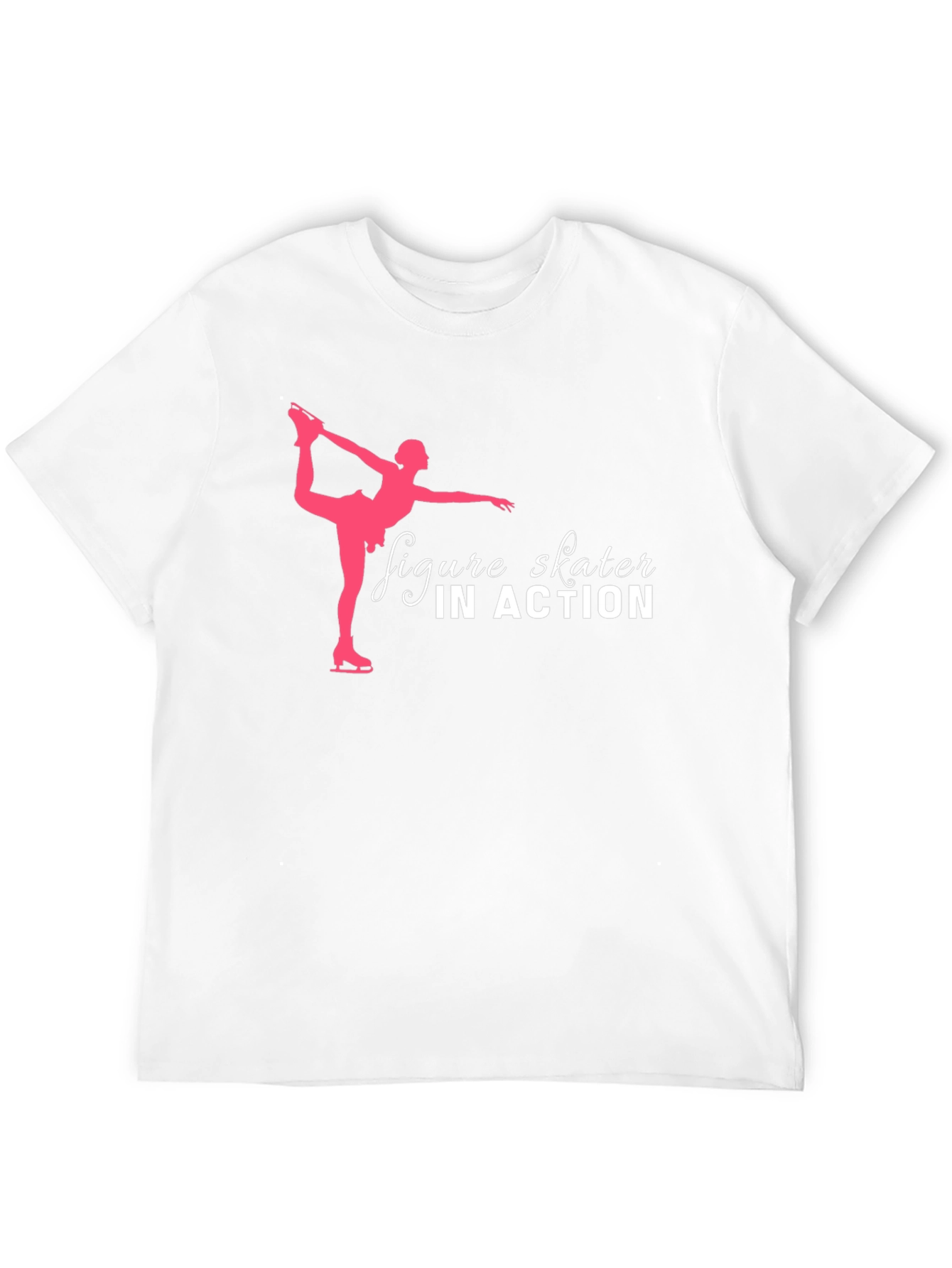 Figure Skater in Action Graphic T-Shirt