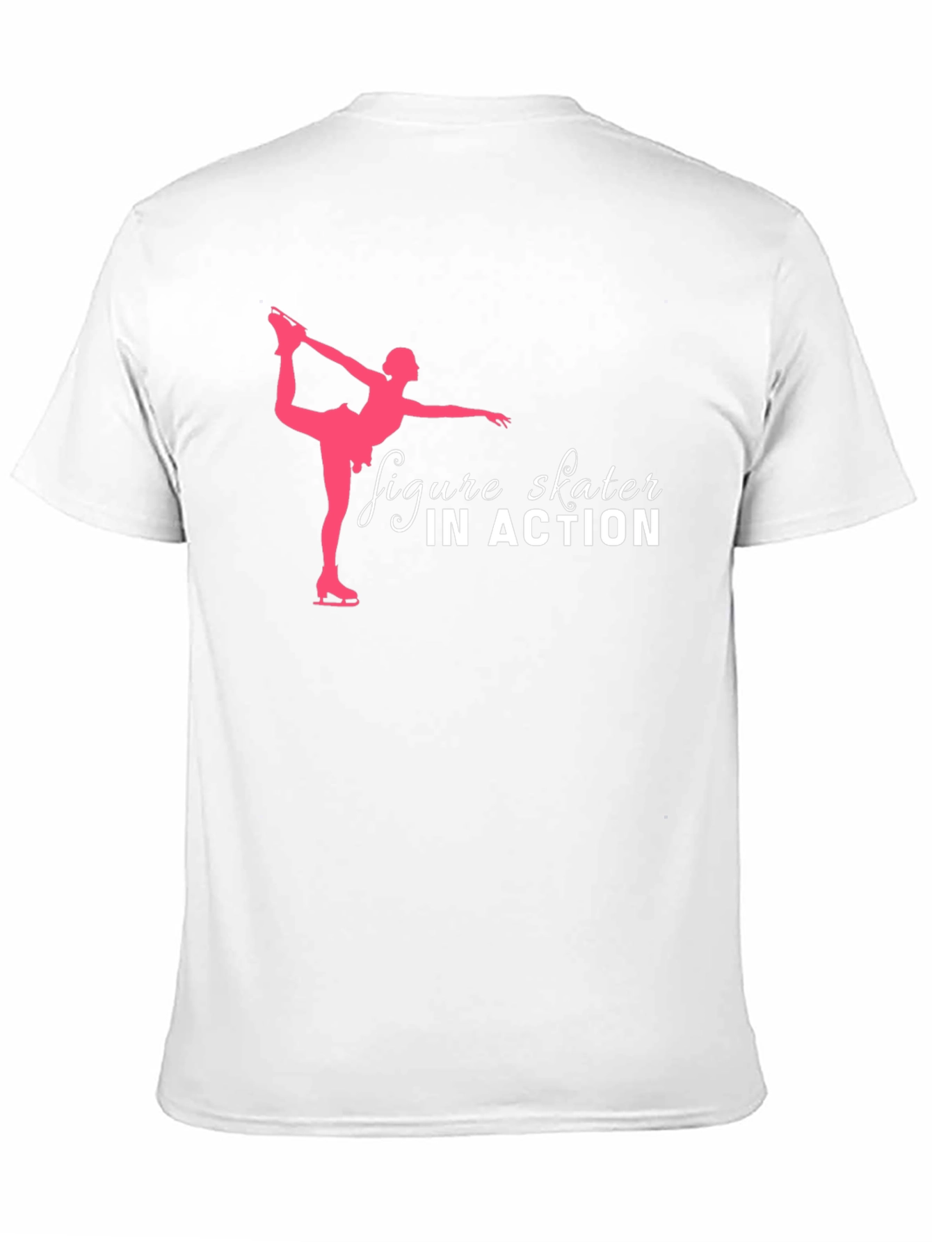 Figure Skater in Action Graphic T-Shirt