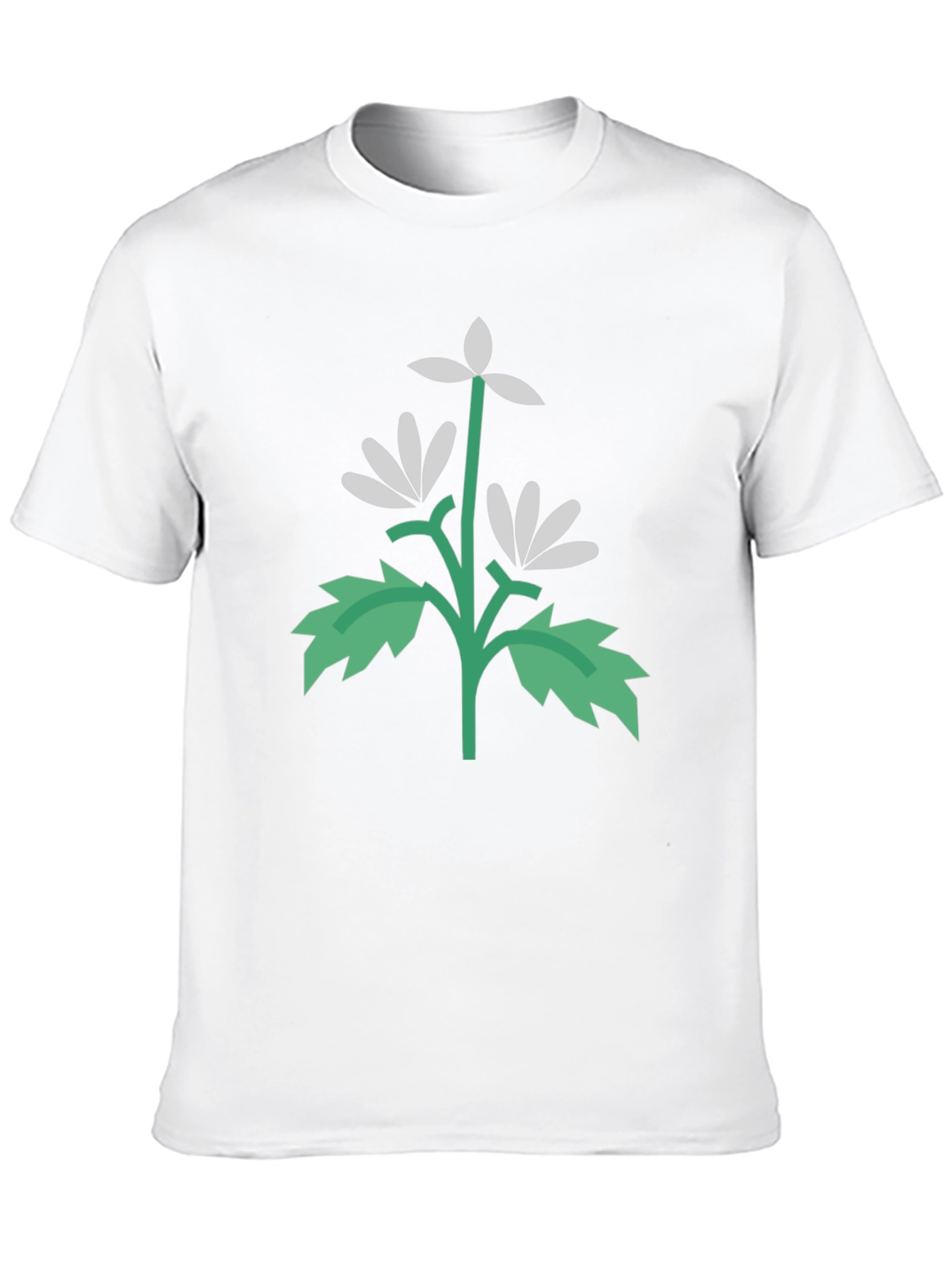 Floral Graphic Black T-Shirt | Unisex