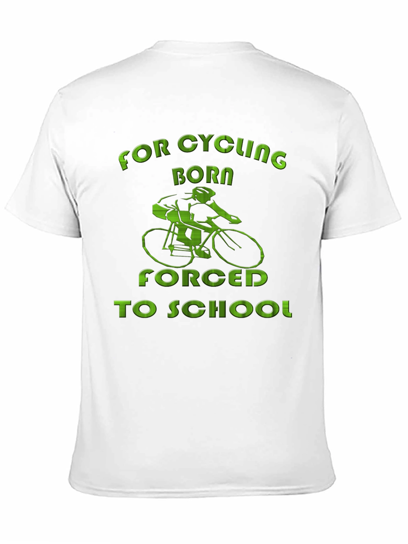 Cycling Born T-Shirt Mens Casual Tee