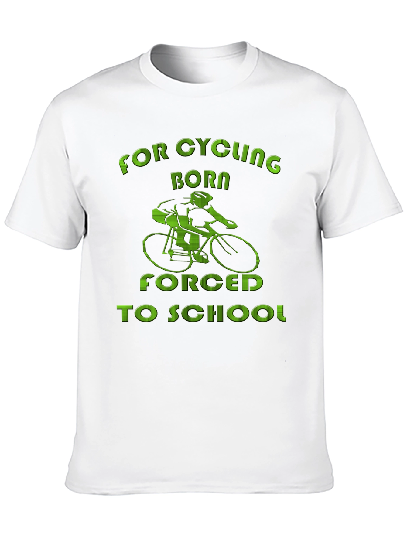 Cycling Born T-Shirt Mens Casual Tee