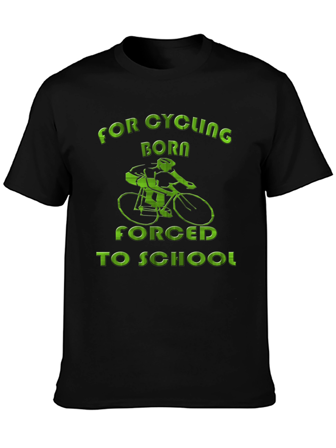 Cycling Born T-Shirt Mens Casual Tee