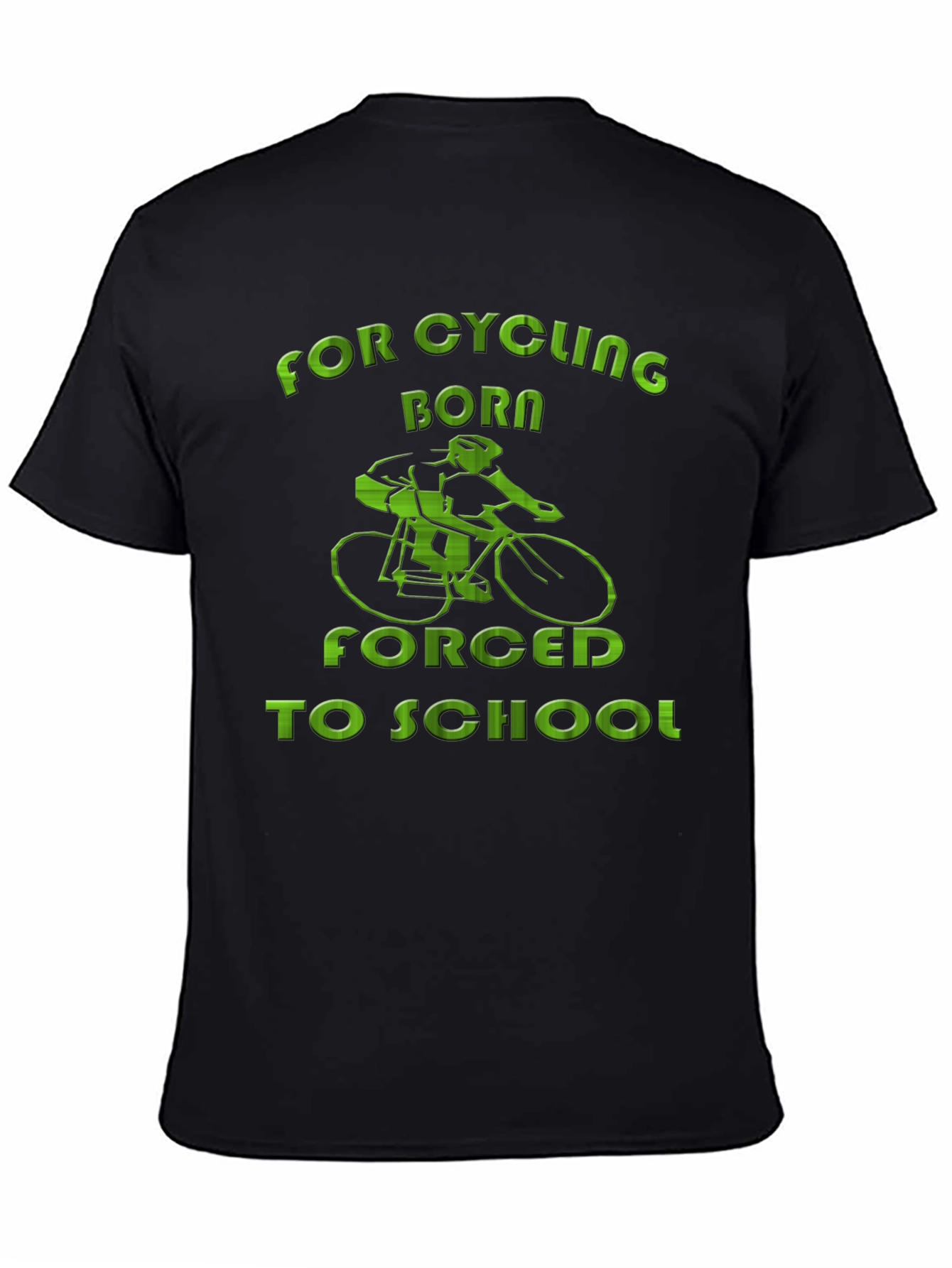Cycling Born T-Shirt Mens Casual Tee