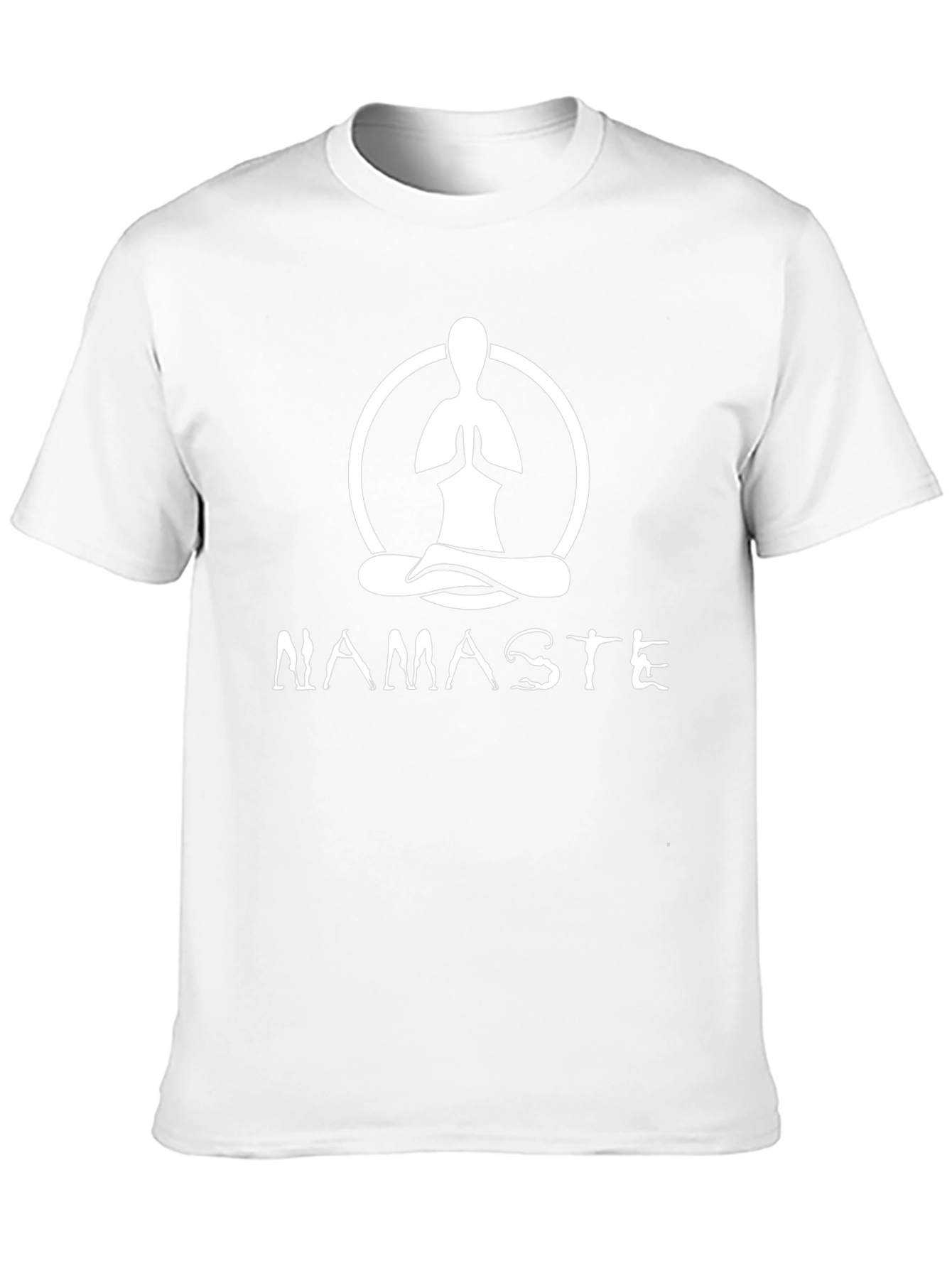 Namaste Yoga T-Shirt - Meditative Design