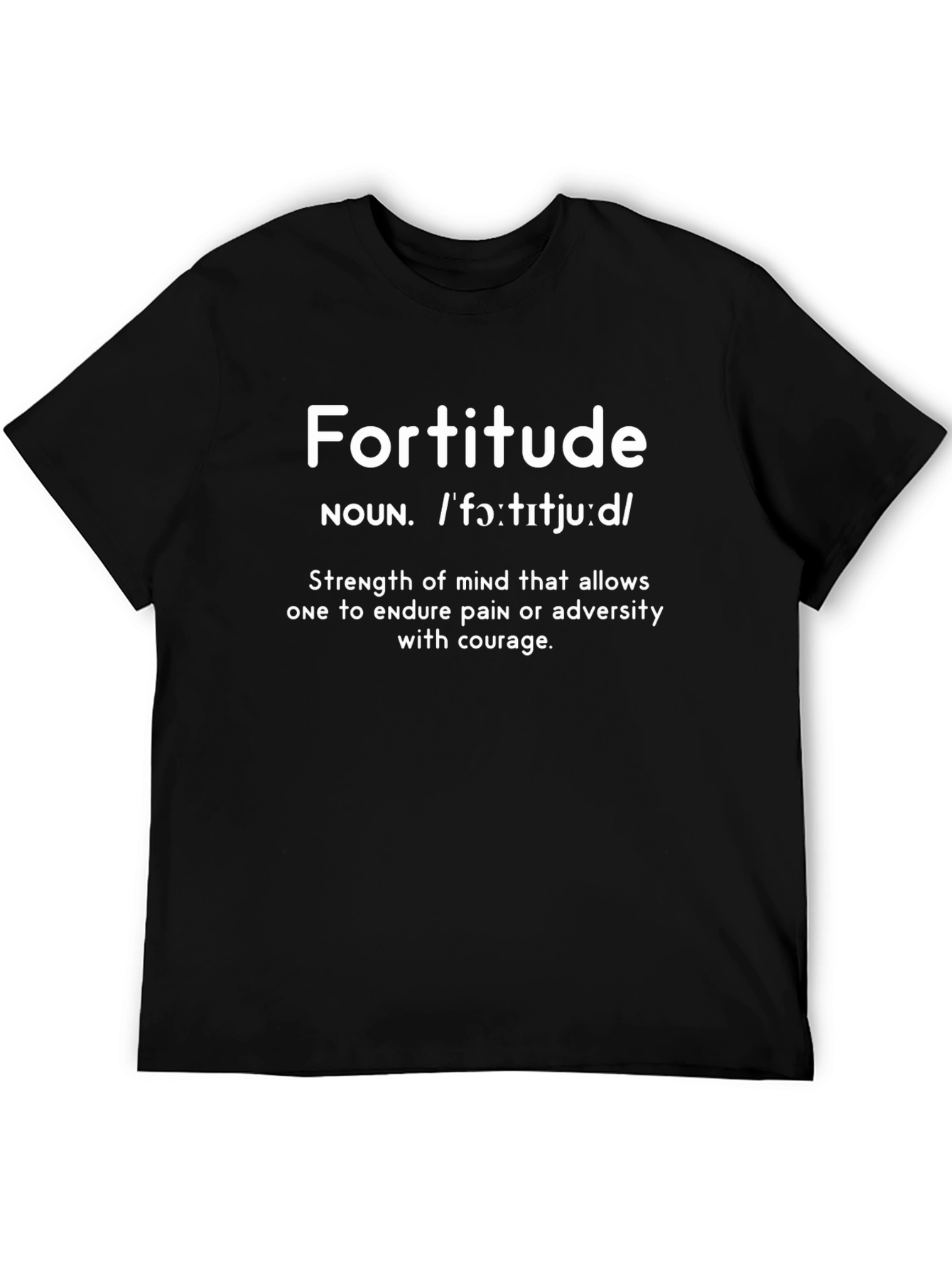 Fortitude Definition Graphic T-Shirt