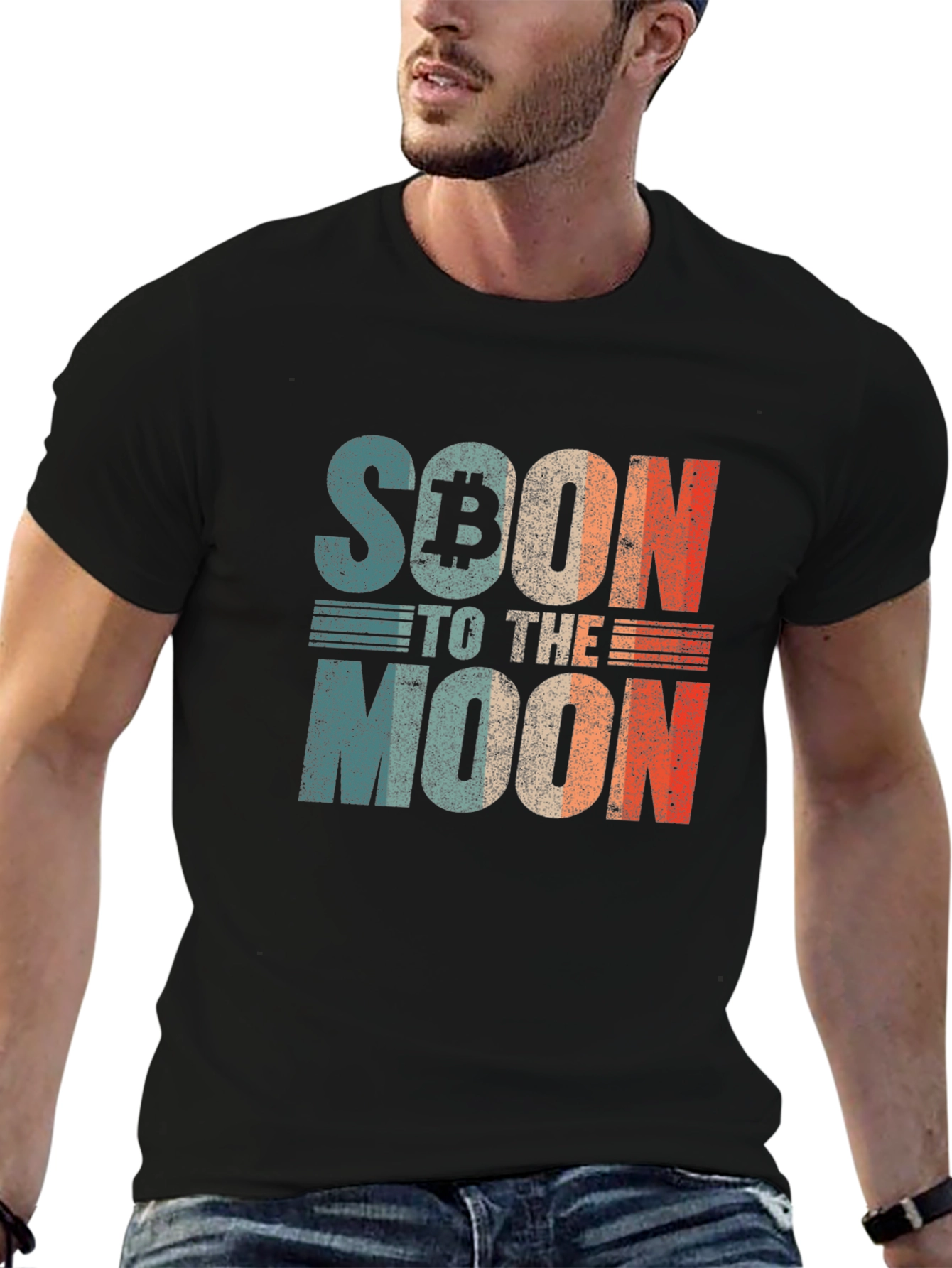 Bitcoin to the Moon T-Shirt