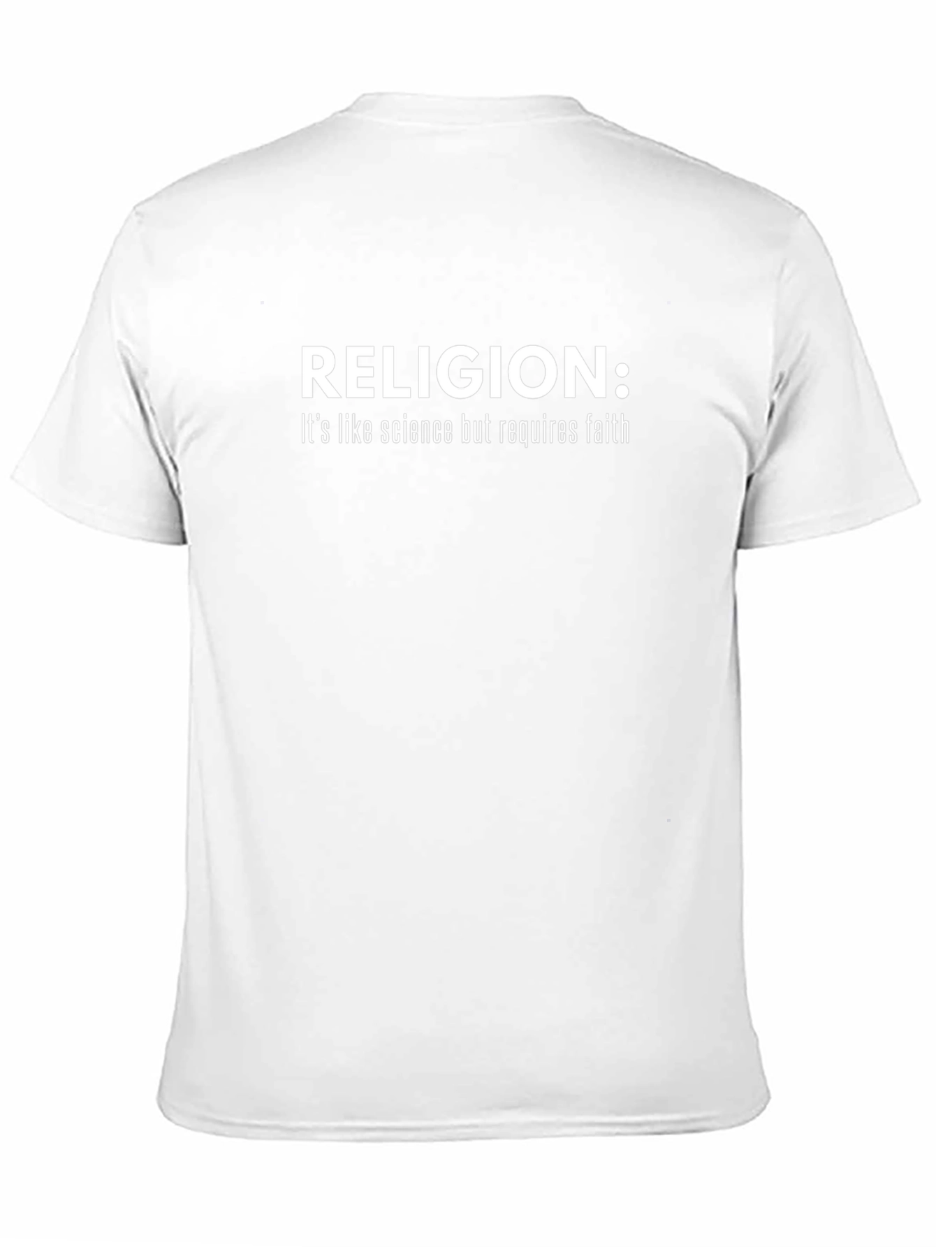 Religion Science Faith T-Shirt