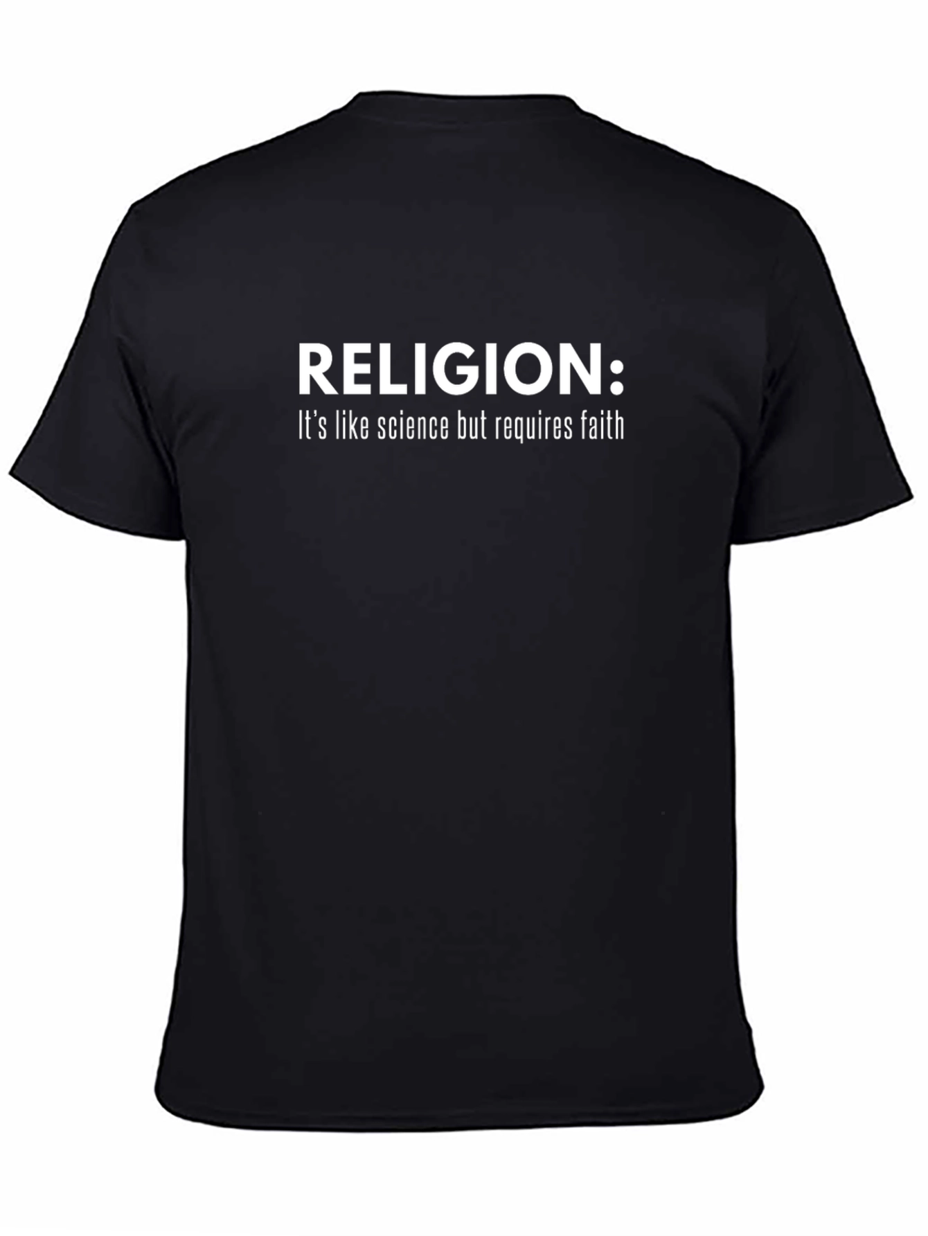 Religion Science Faith T-Shirt