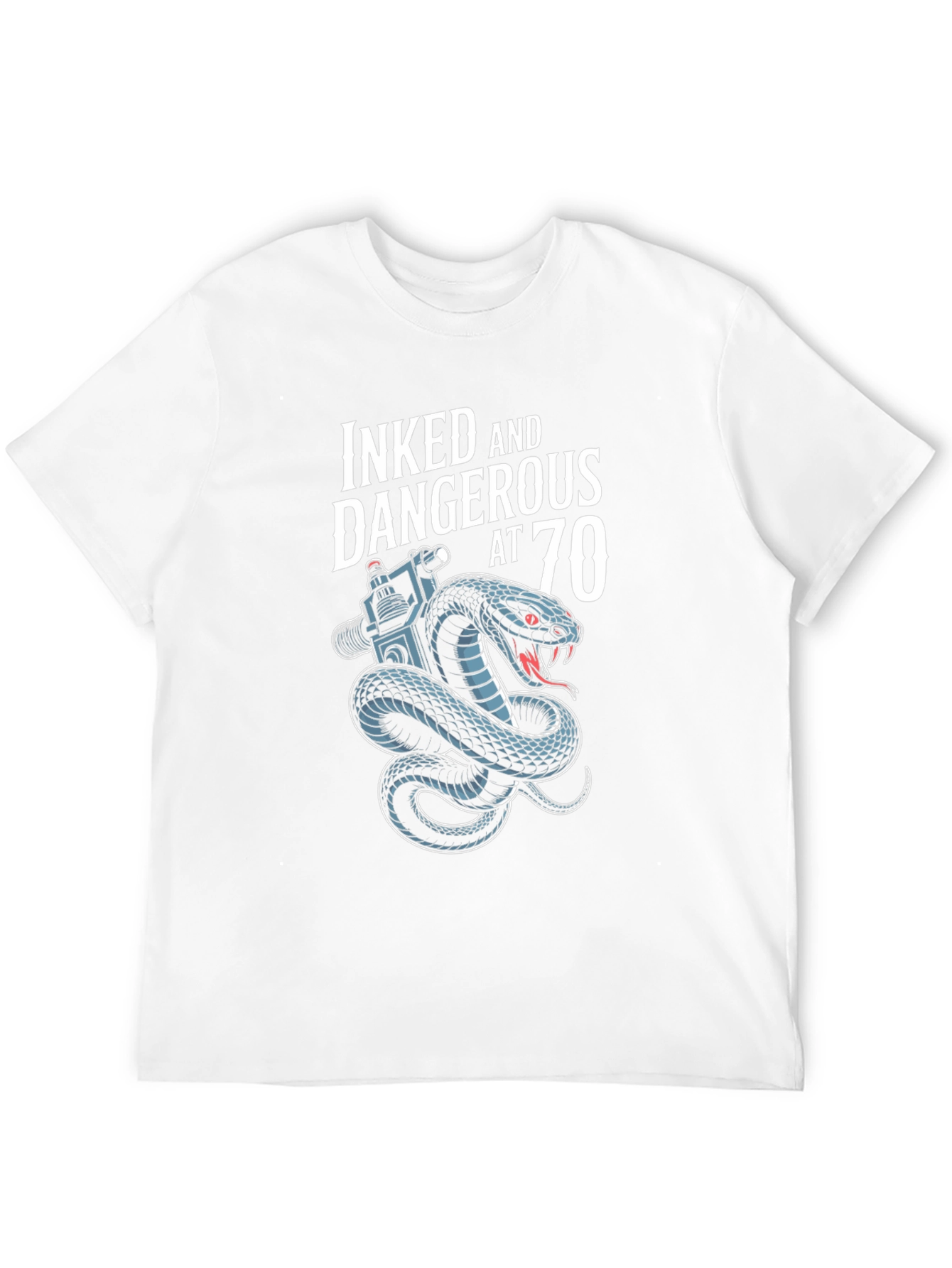 Inked and Dangerous at 70 T-Shirt