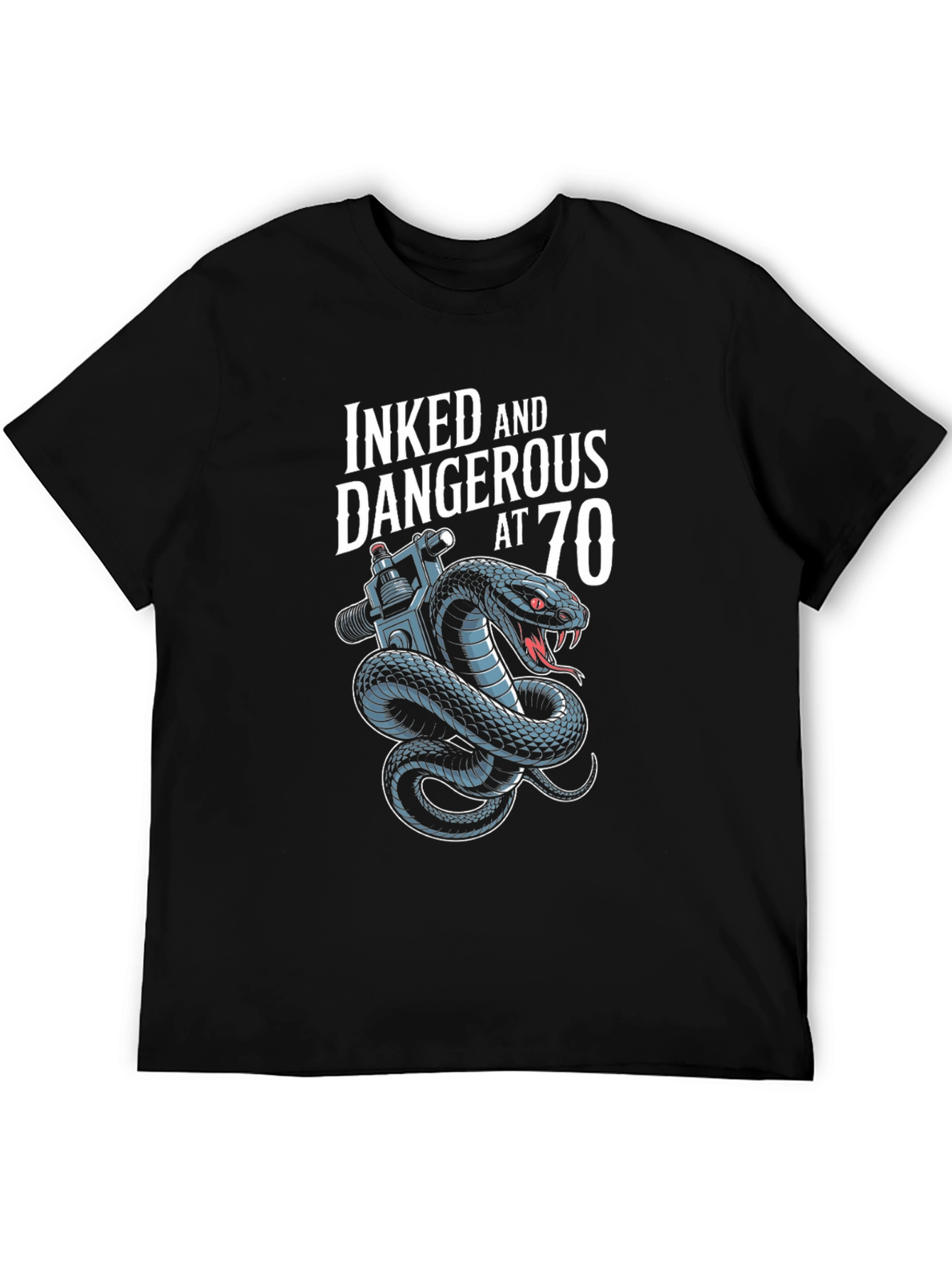 Inked and Dangerous at 70 T-Shirt