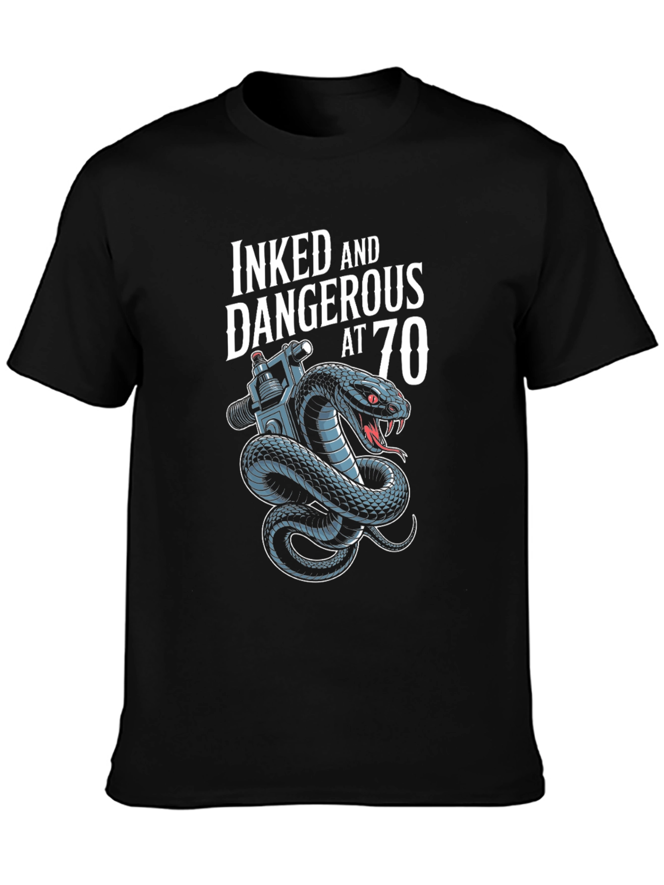Inked and Dangerous at 70 T-Shirt