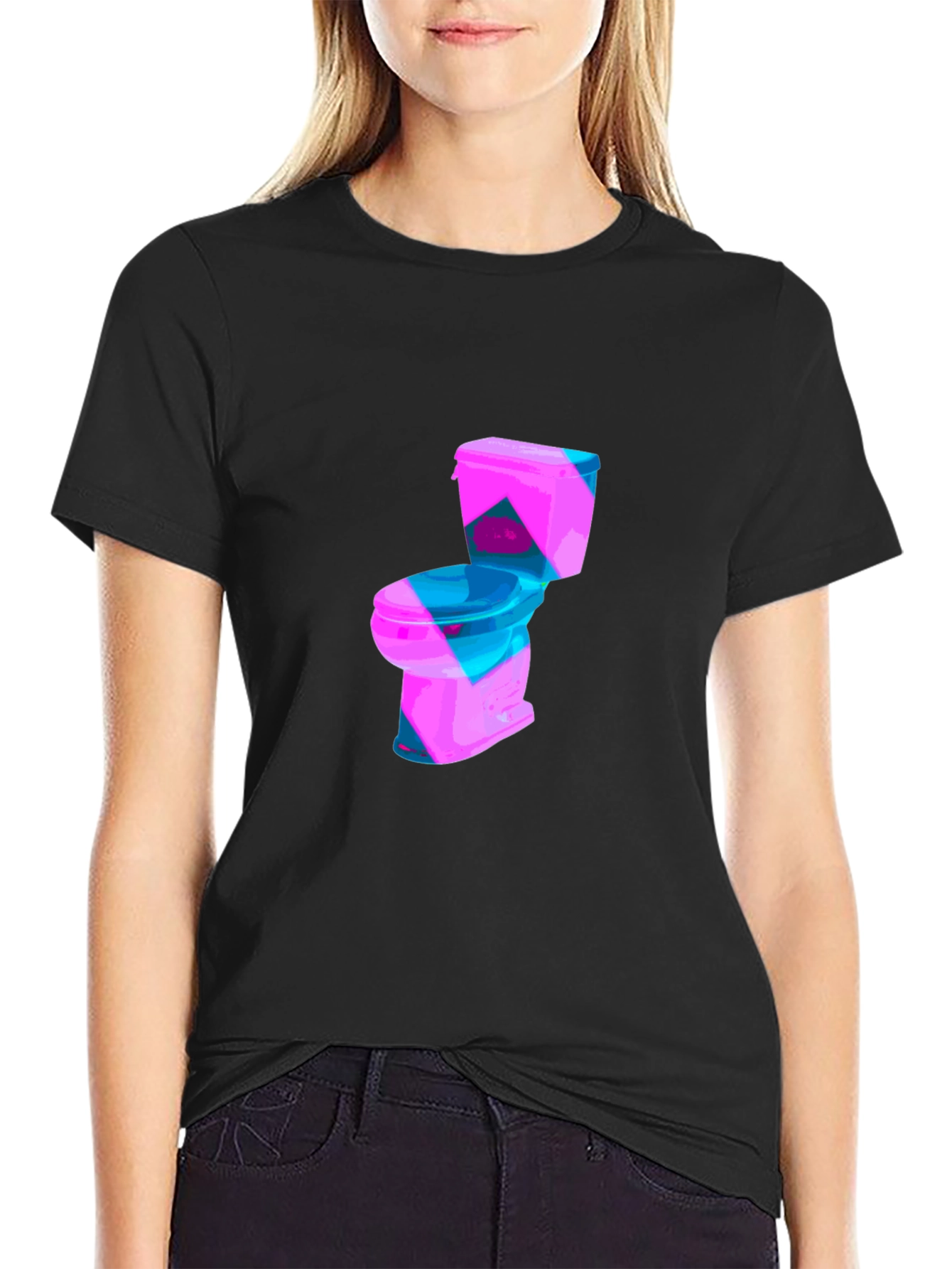 Toilet Graphic Tee - Funky Mens T-Shirt
