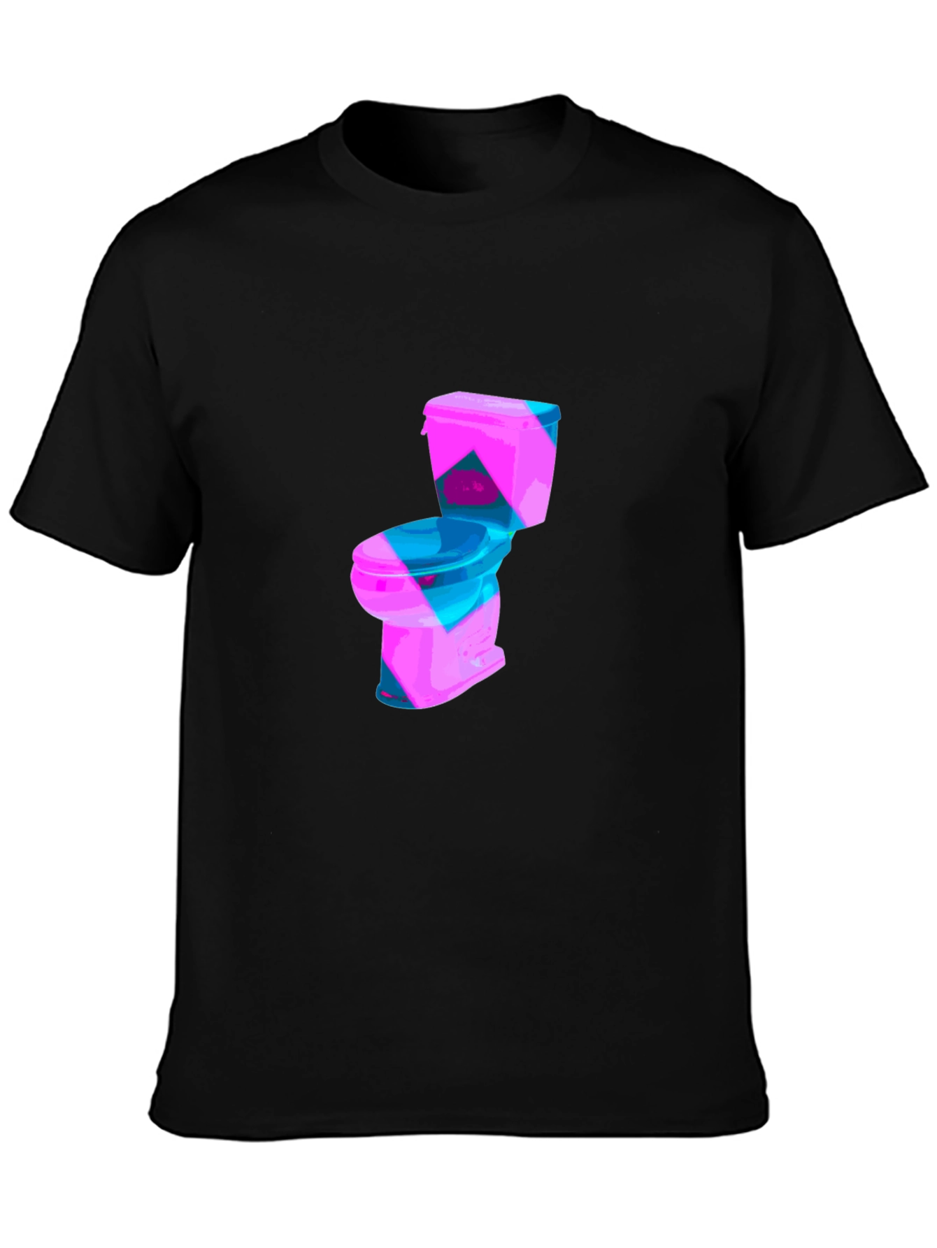 Toilet Graphic Tee - Funky Mens T-Shirt