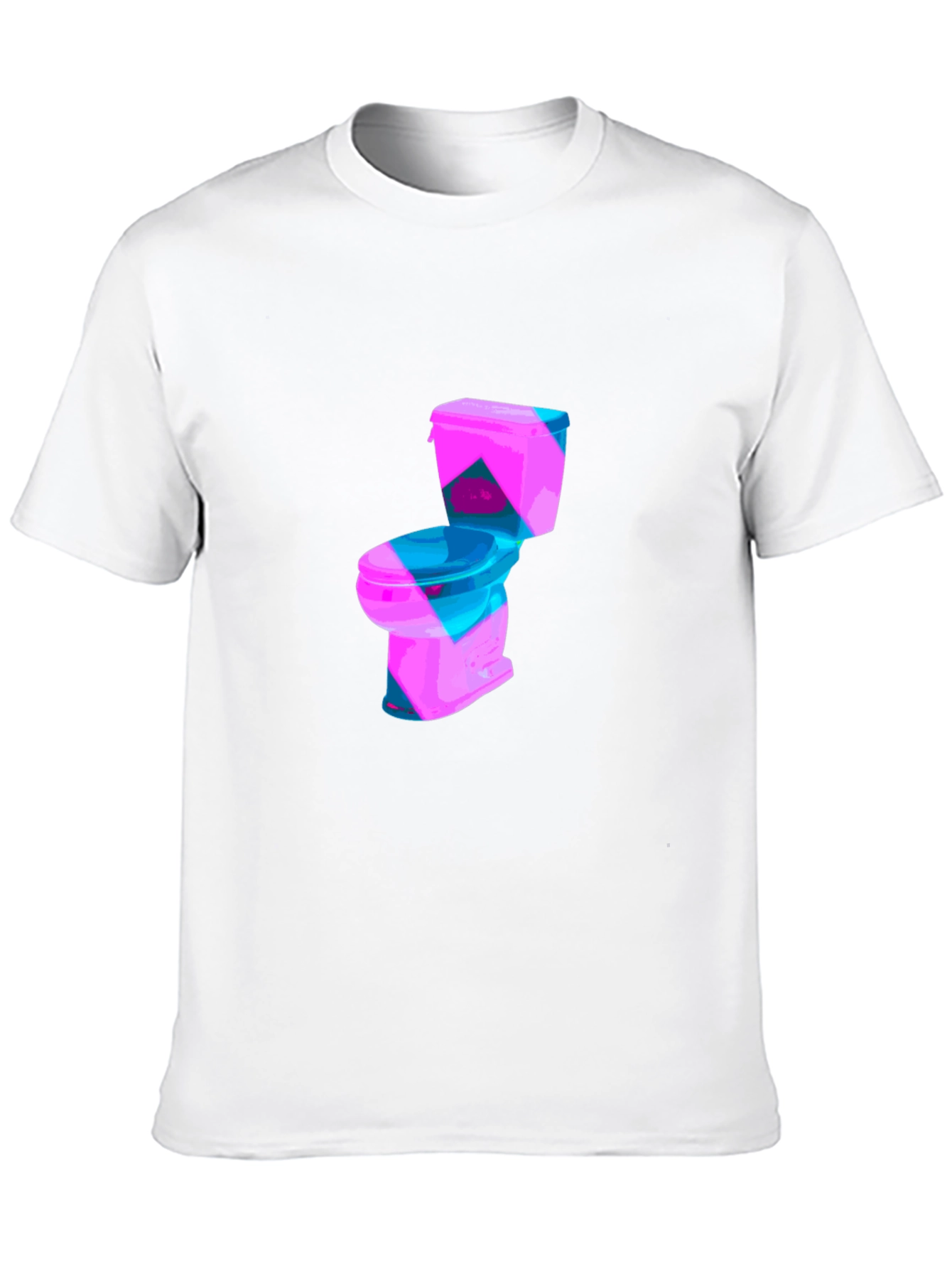 Toilet Graphic Tee - Funky Mens T-Shirt