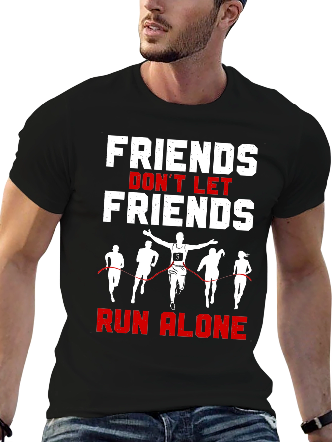Friends Dont Let Friends Run Alone T-Shirt