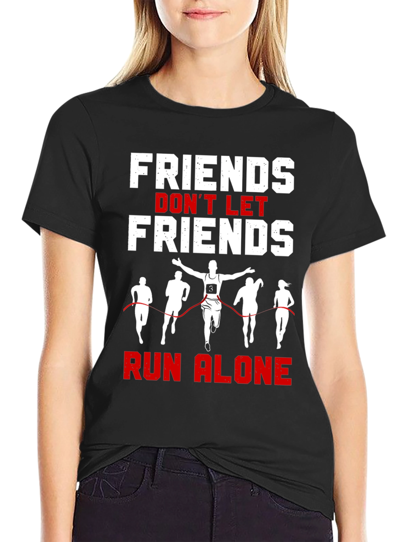 Friends Dont Let Friends Run Alone T-Shirt