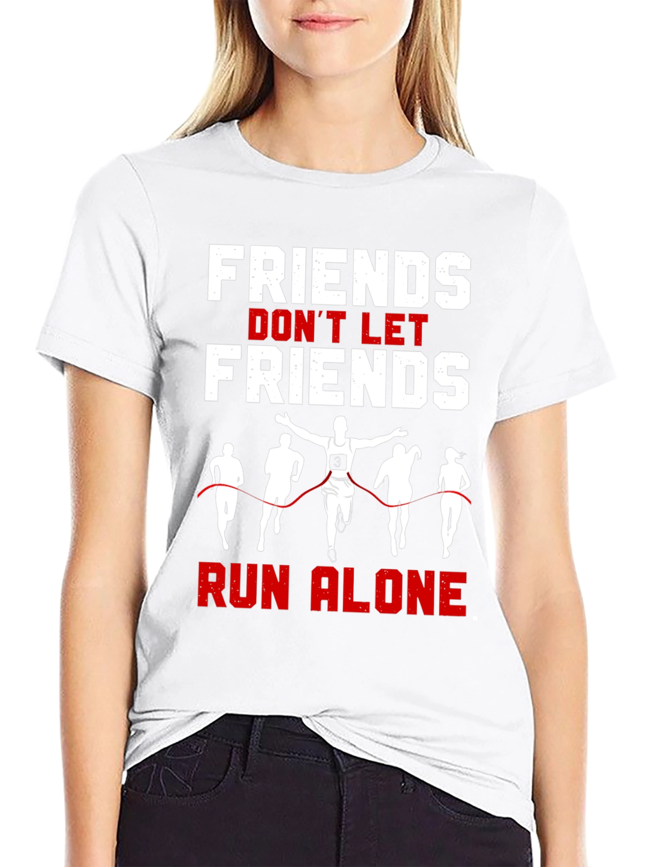 Friends Dont Let Friends Run Alone T-Shirt