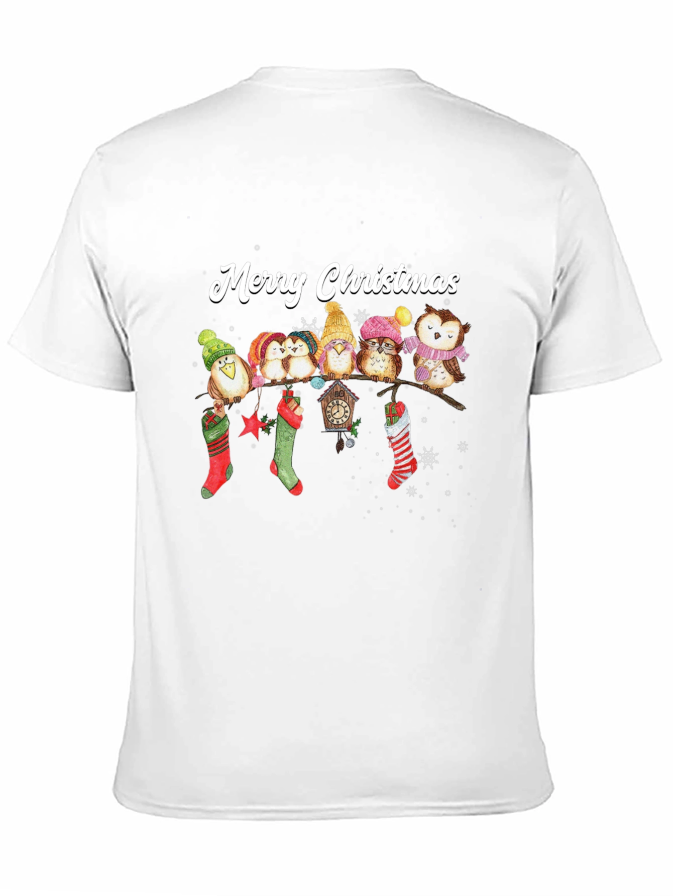 Merry Christmas Owl T-Shirt