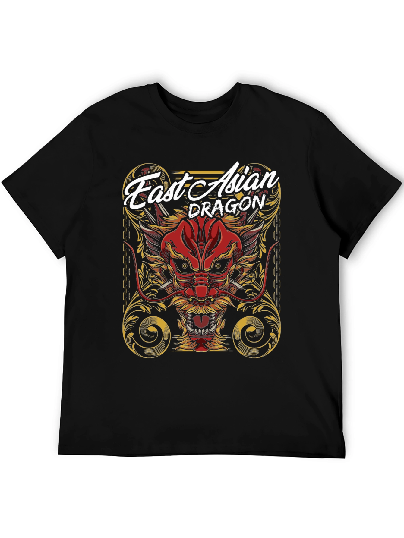 Fast Asian Dragon Graphic Tee