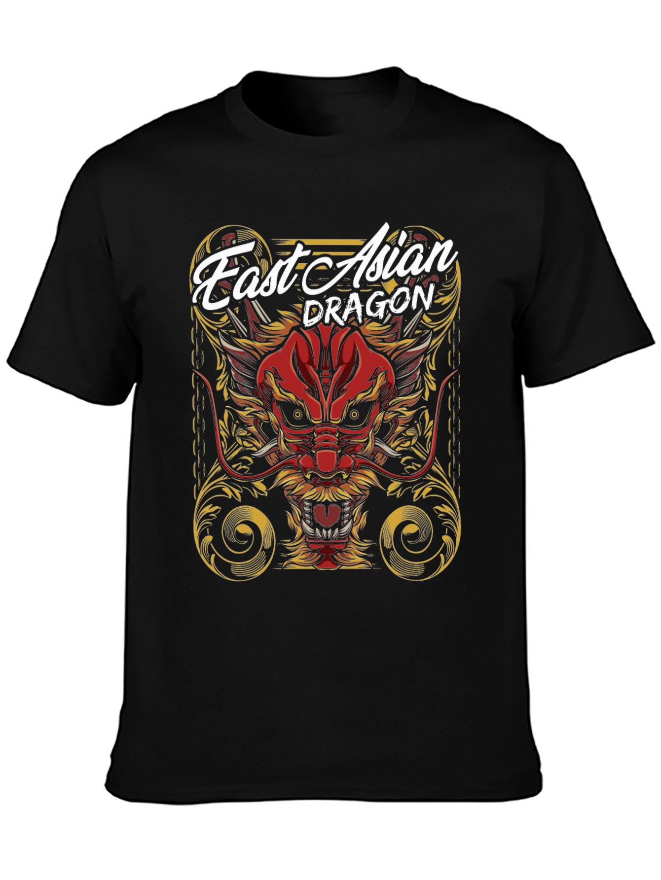 Fast Asian Dragon Graphic Tee