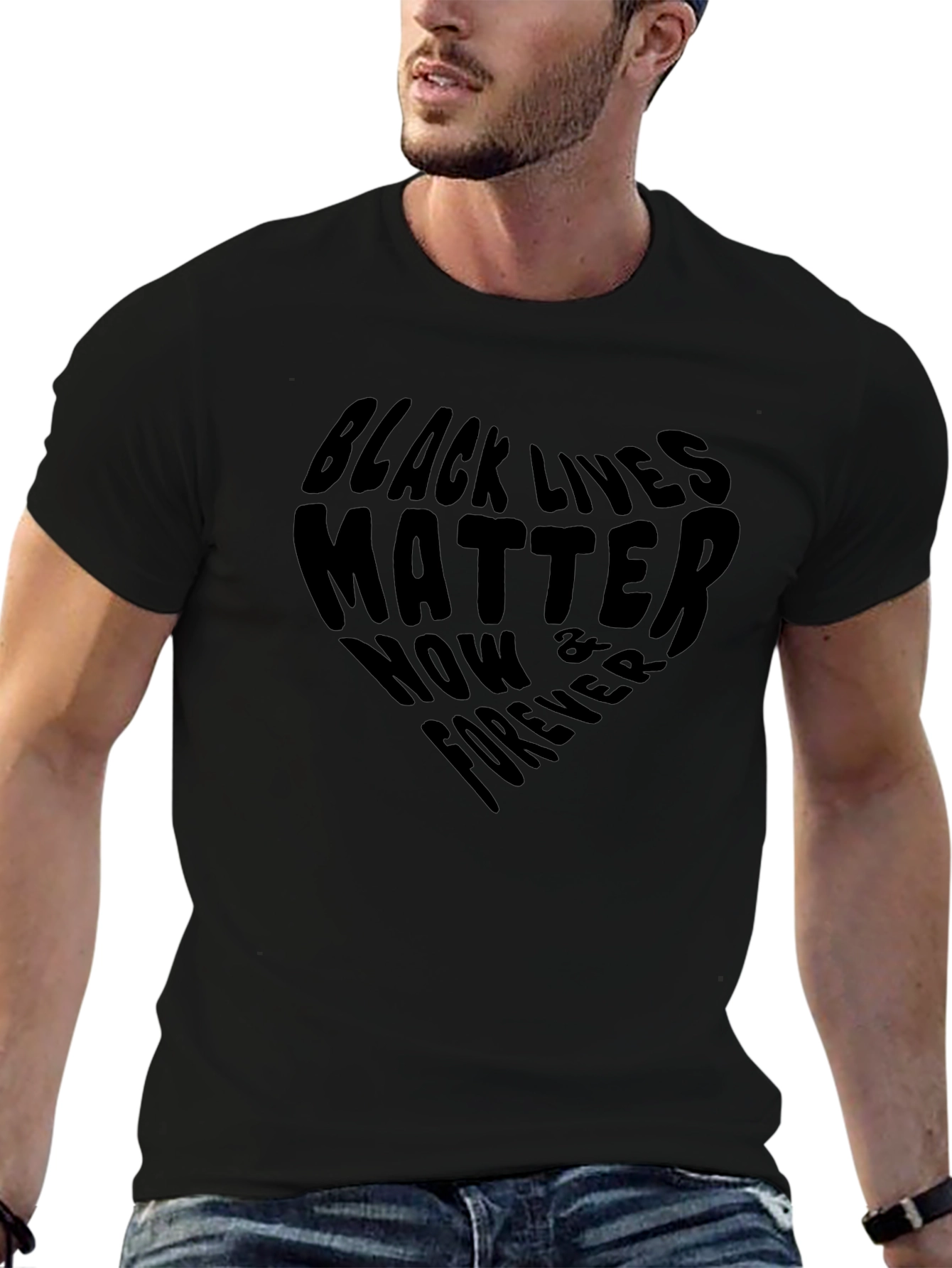 Black Lives Matter Heart T-Shirt