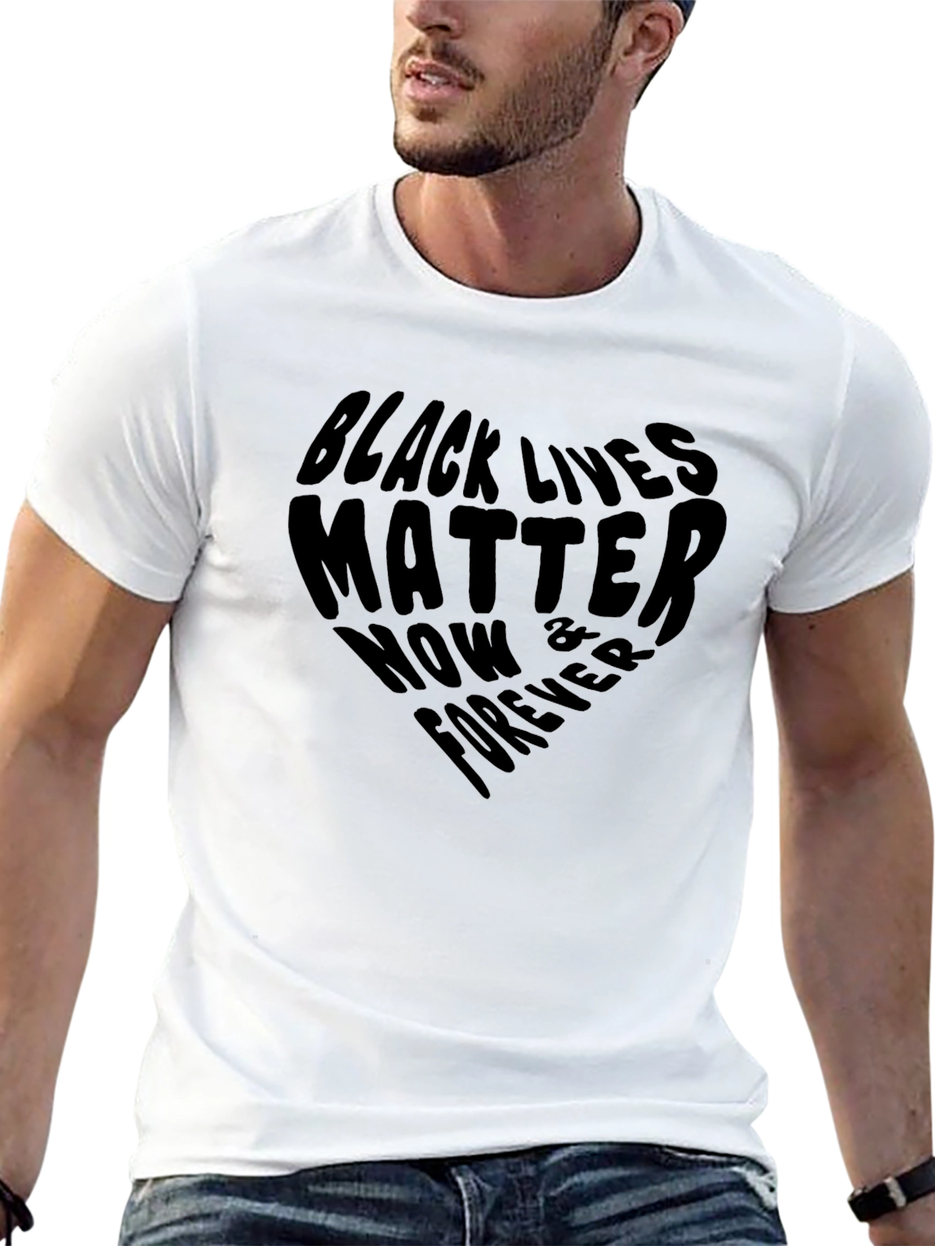 Black Lives Matter Heart T-Shirt