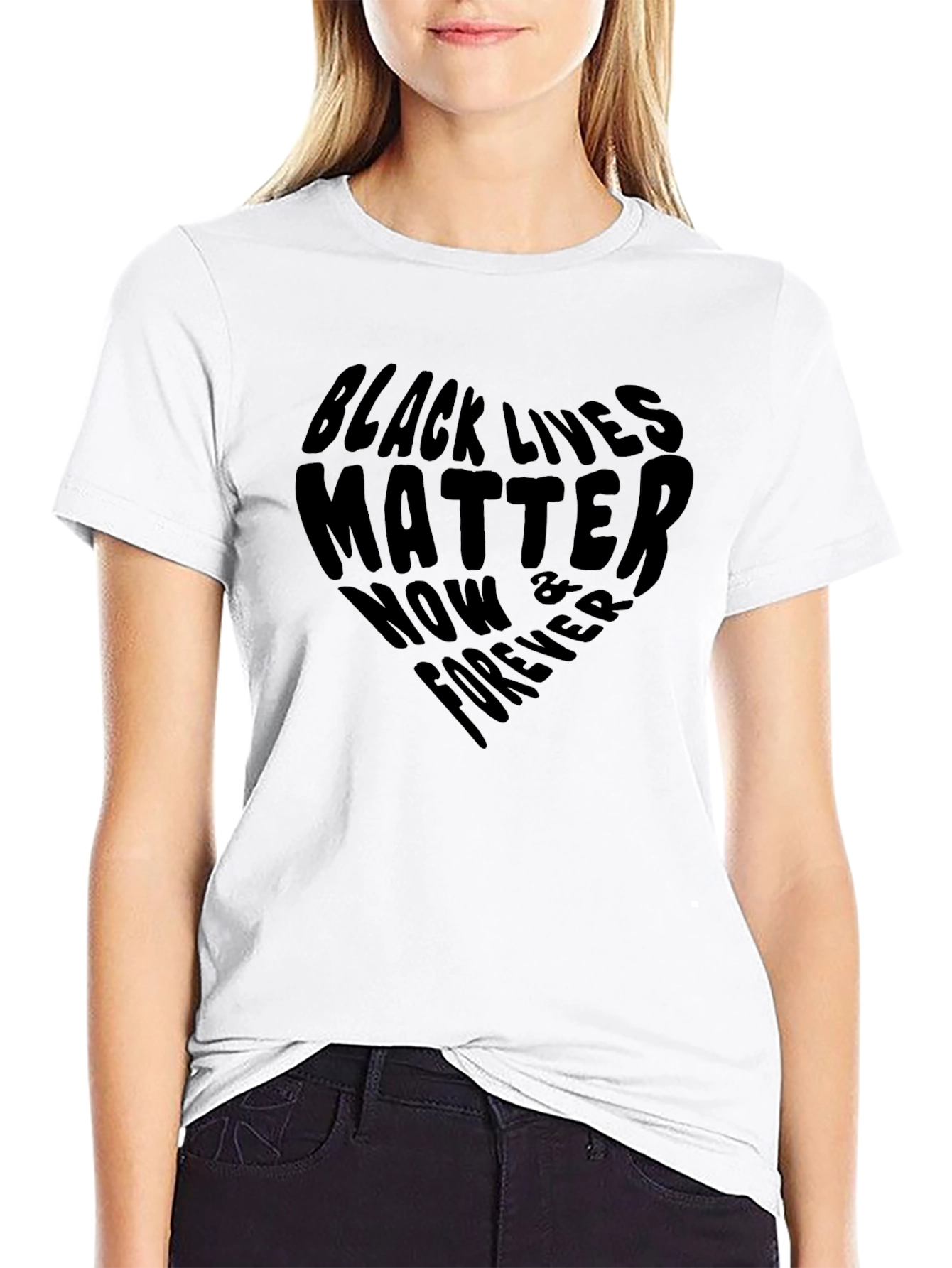 Black Lives Matter Heart T-Shirt