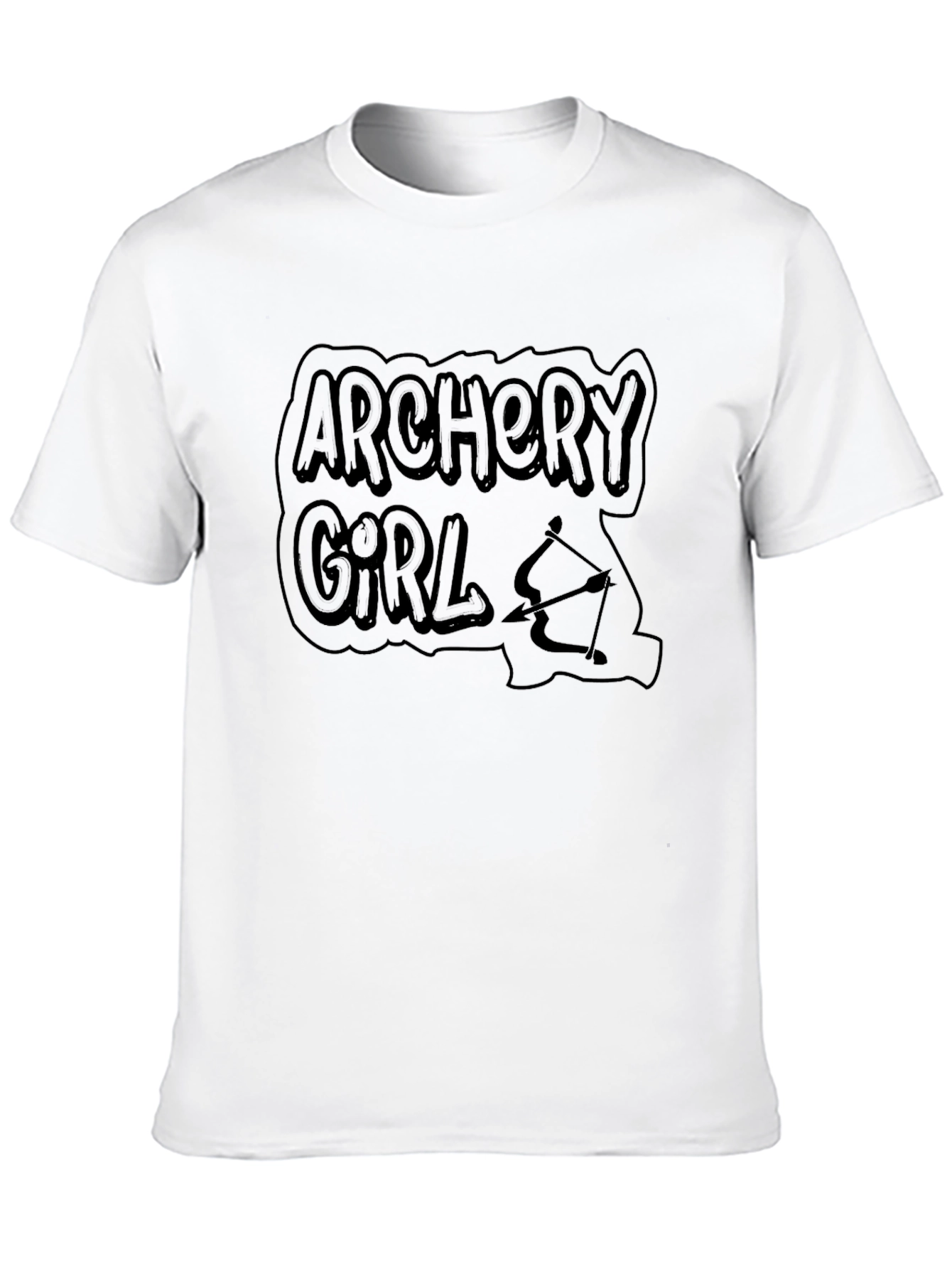 Archery Girl T-Shirt: Bow and Arrow Tee