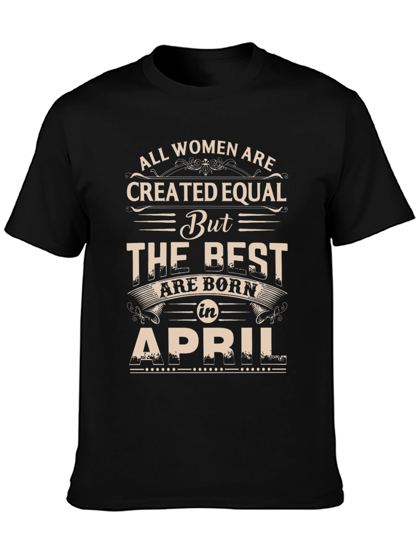 Women Born in April T-Shirt