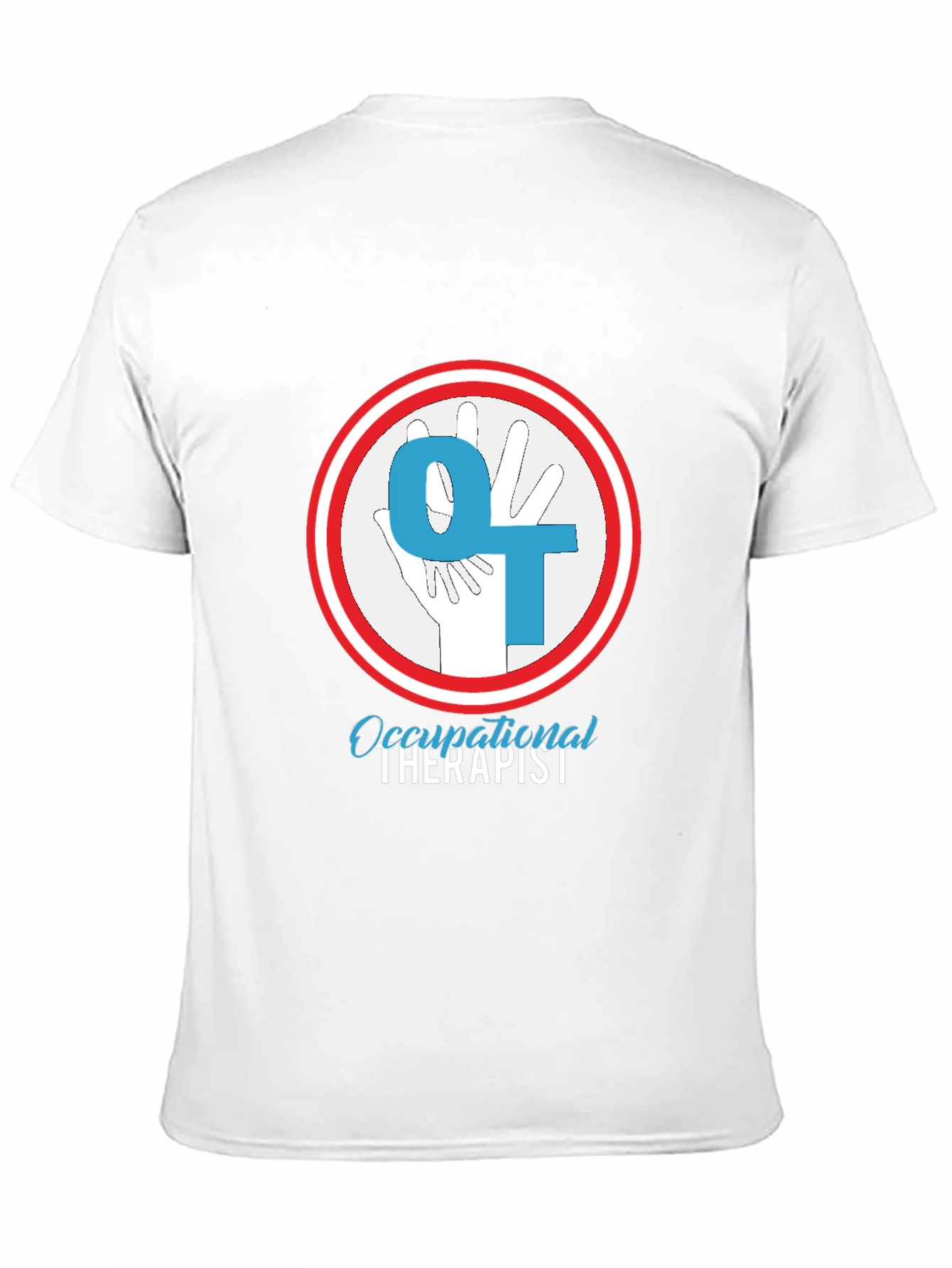Occupational Therapist T-Shirt - OT Hand Design