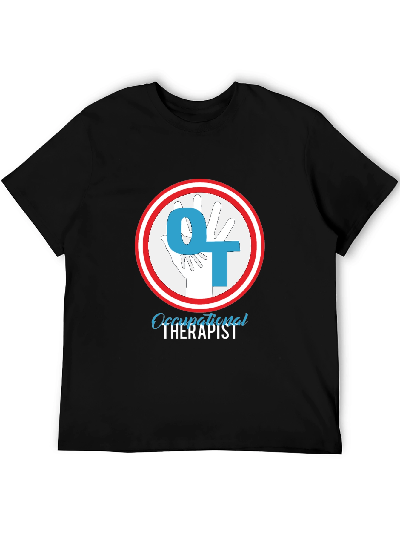 Occupational Therapist T-Shirt - OT Hand Design