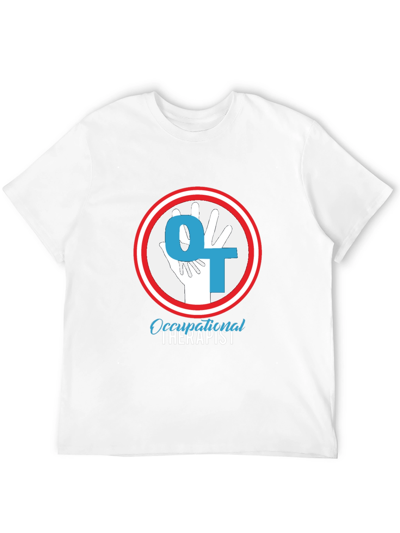 Occupational Therapist T-Shirt - OT Hand Design