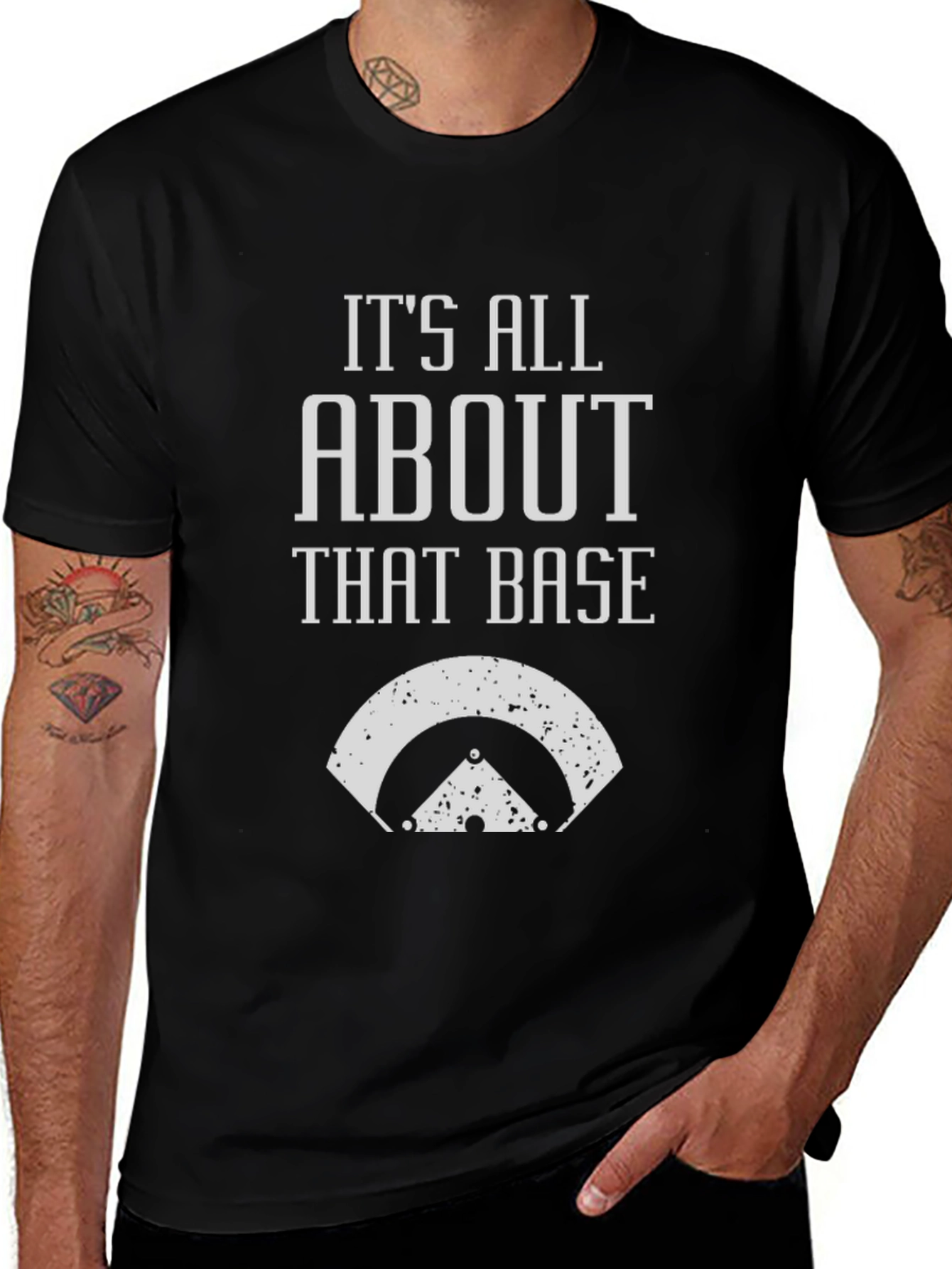 Its All About That Base T-Shirt - Baseball Tee