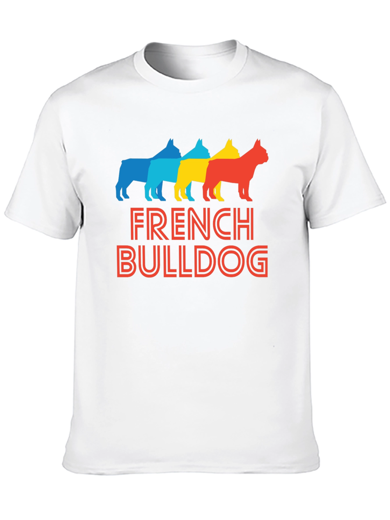 French Bulldog Retro Graphic Tee