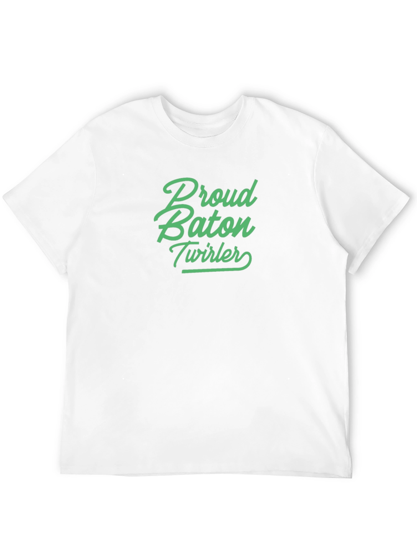 Proud Baton Twirler Black T-Shirt