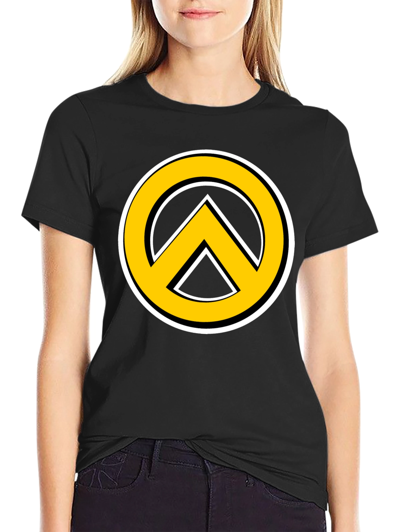 Spartan Symbol Graphic Tee - Black