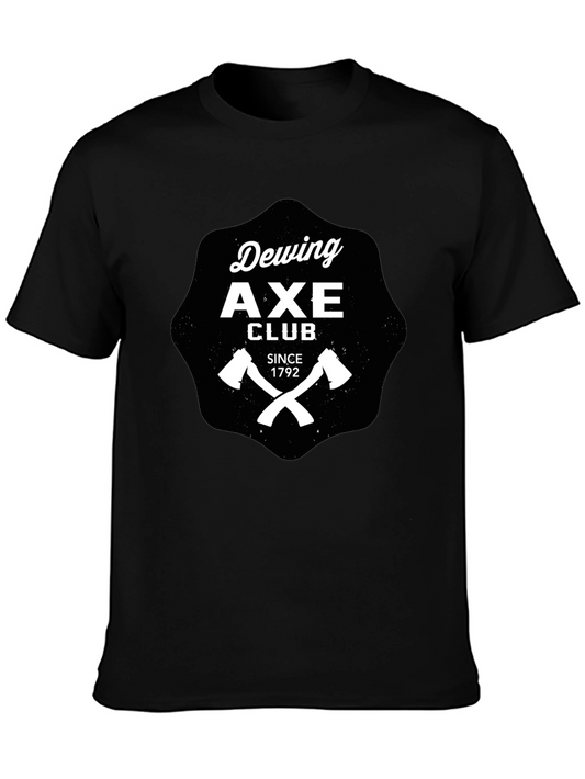 Dewing Axe Club Graphic T-Shirt - Black