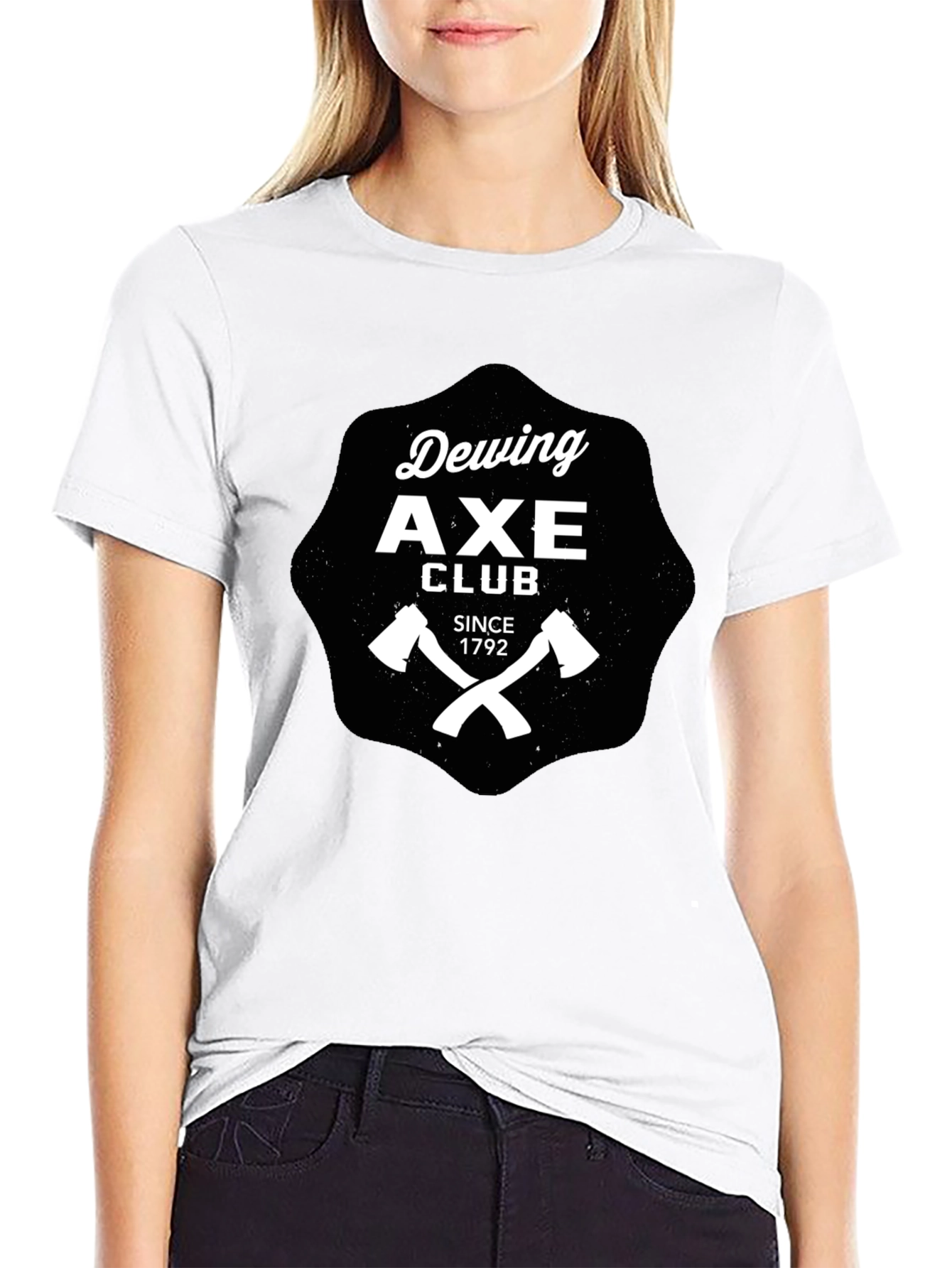 Dewing Axe Club Graphic T-Shirt - Black