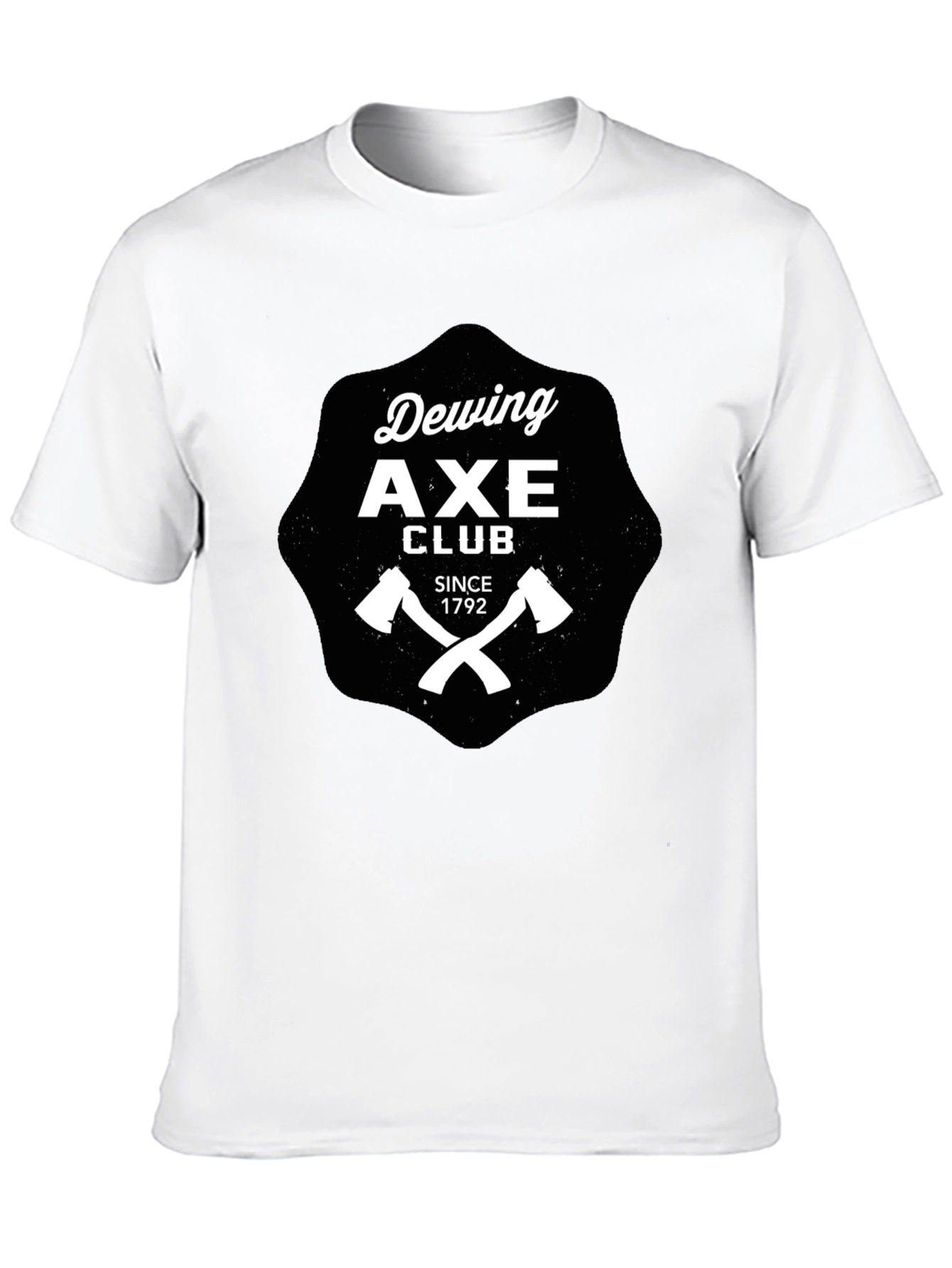 Dewing Axe Club Graphic T-Shirt - Black