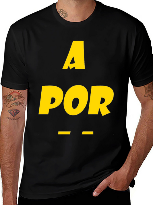 A Por - Mens Graphic T-Shirt